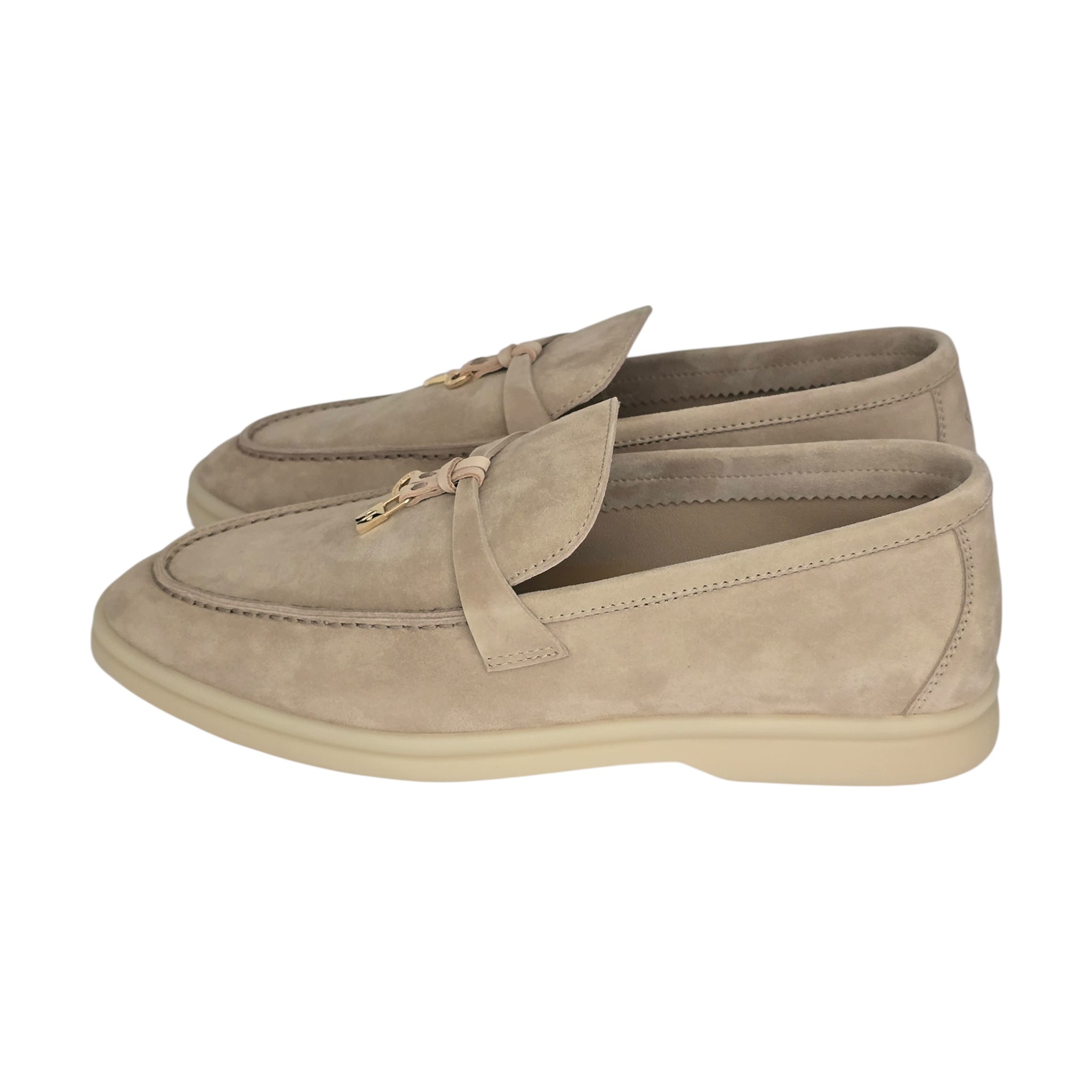 Loro Piana Summer Charms Walk Loafer - Sandstone