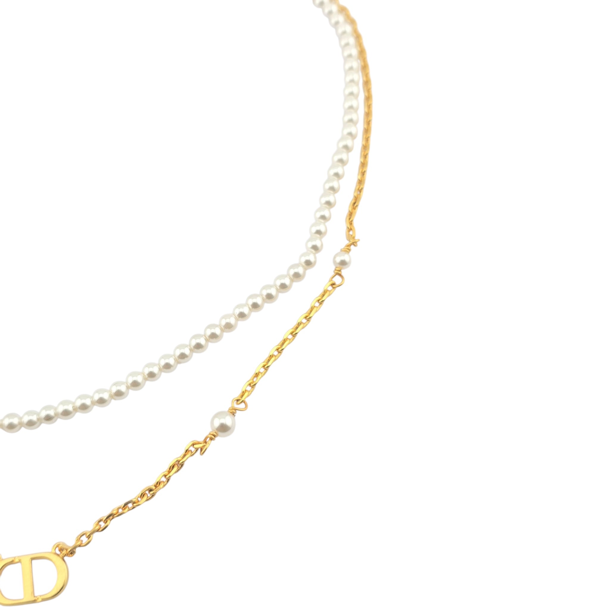 Christian Dior DiorPetit CD Necklace