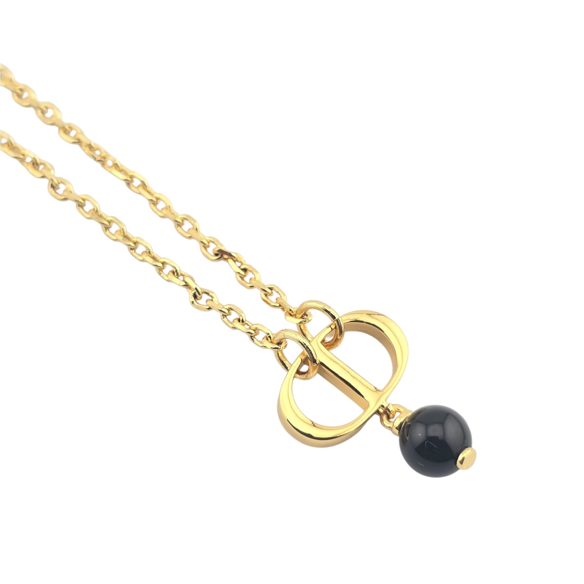 Christian Dior Petit CD Necklace