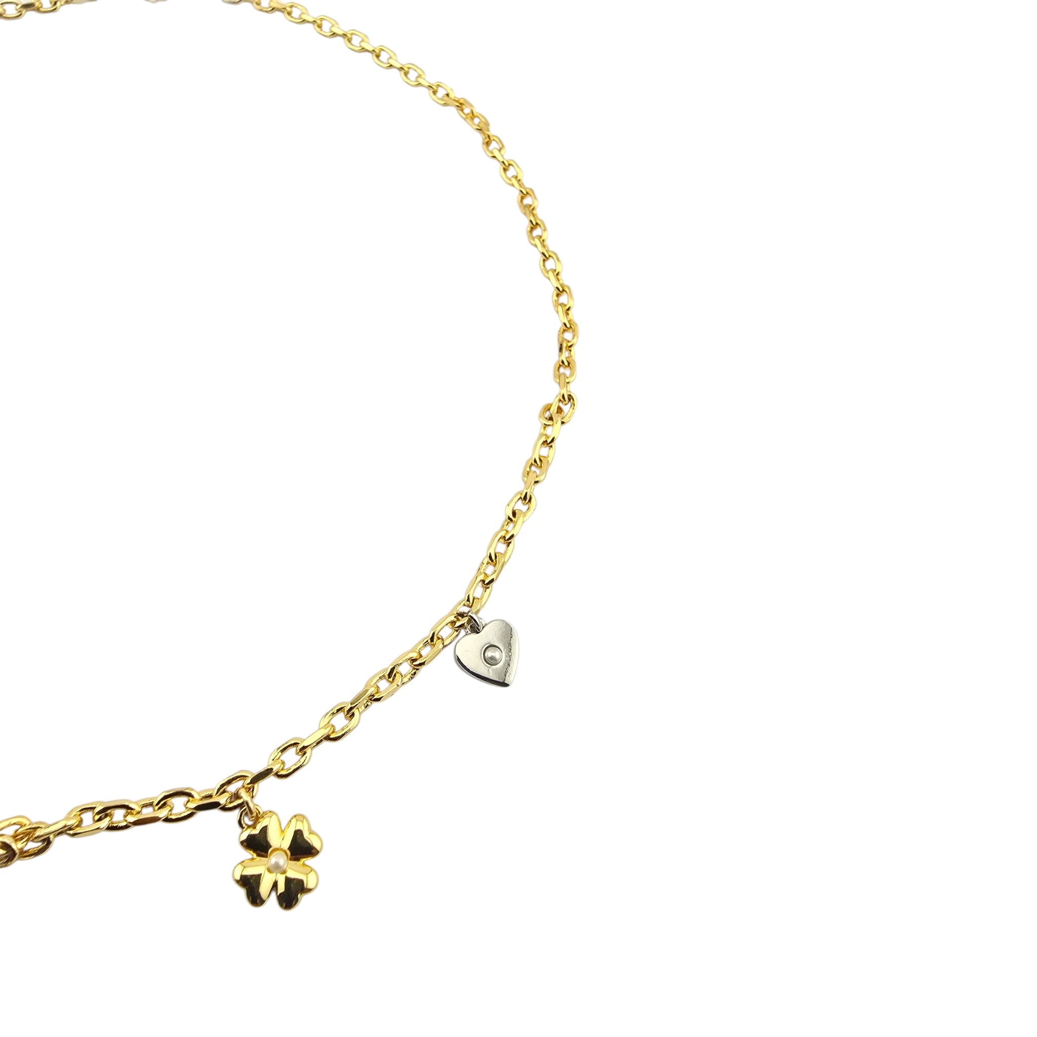 Christian Dior Petit CD Lucky Charms Necklace
