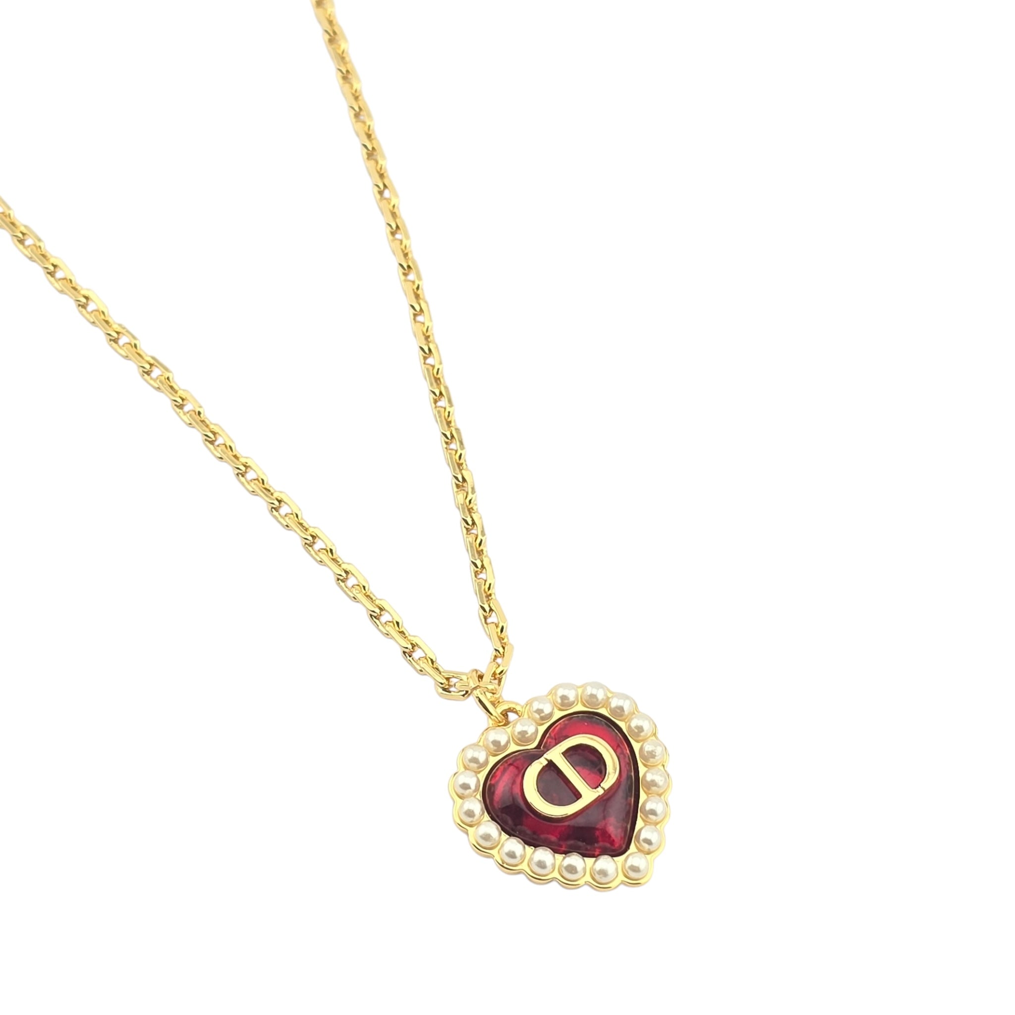 Christian Dior Petit CD Baroque Necklace
