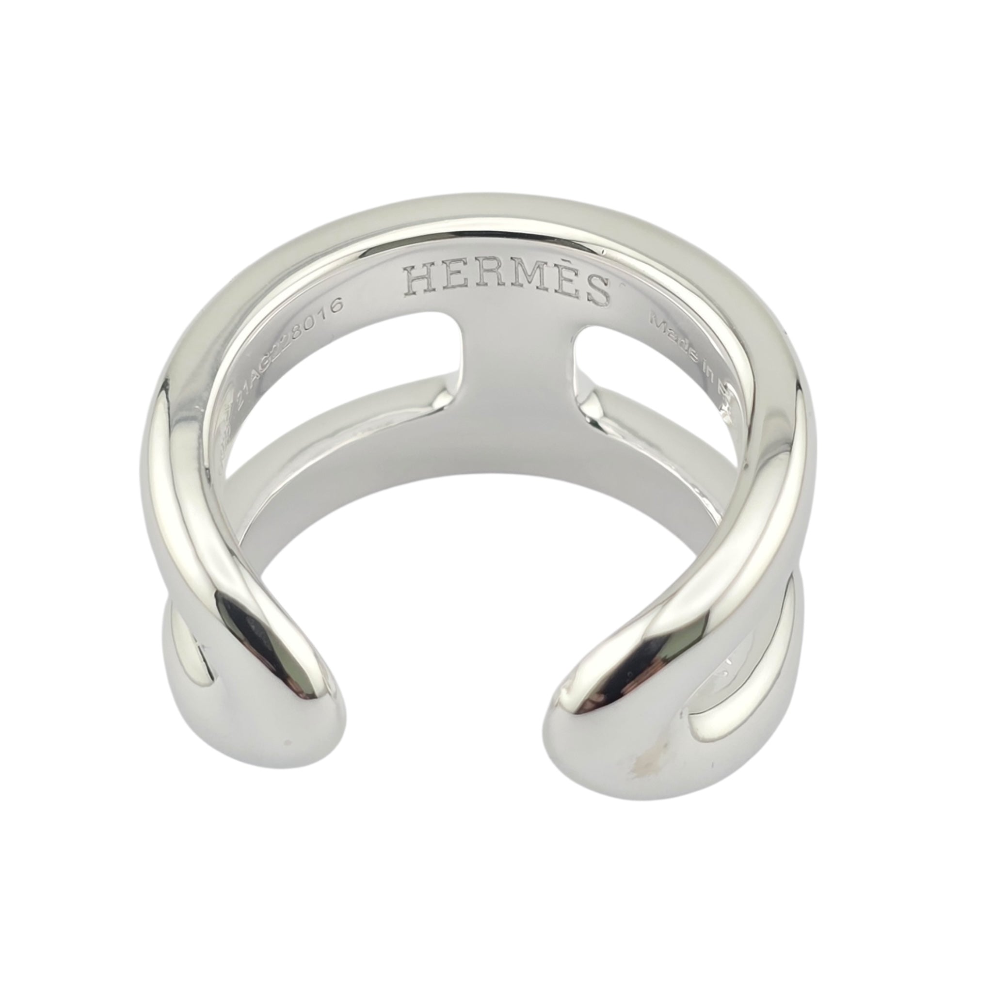 Hermes Osmose Silver 925 Ring Small