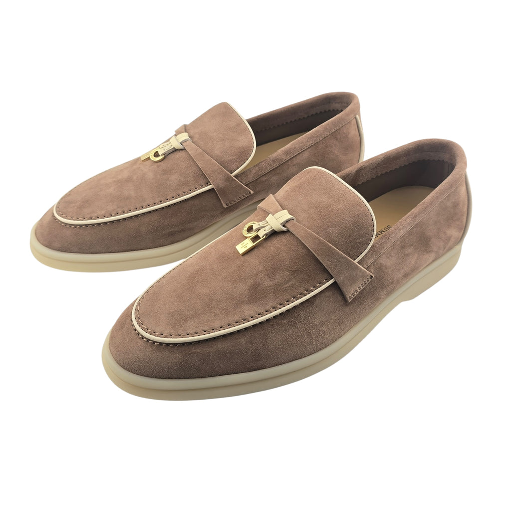 Loro Piana Summer Charms Walk Loafer - Mole - 39