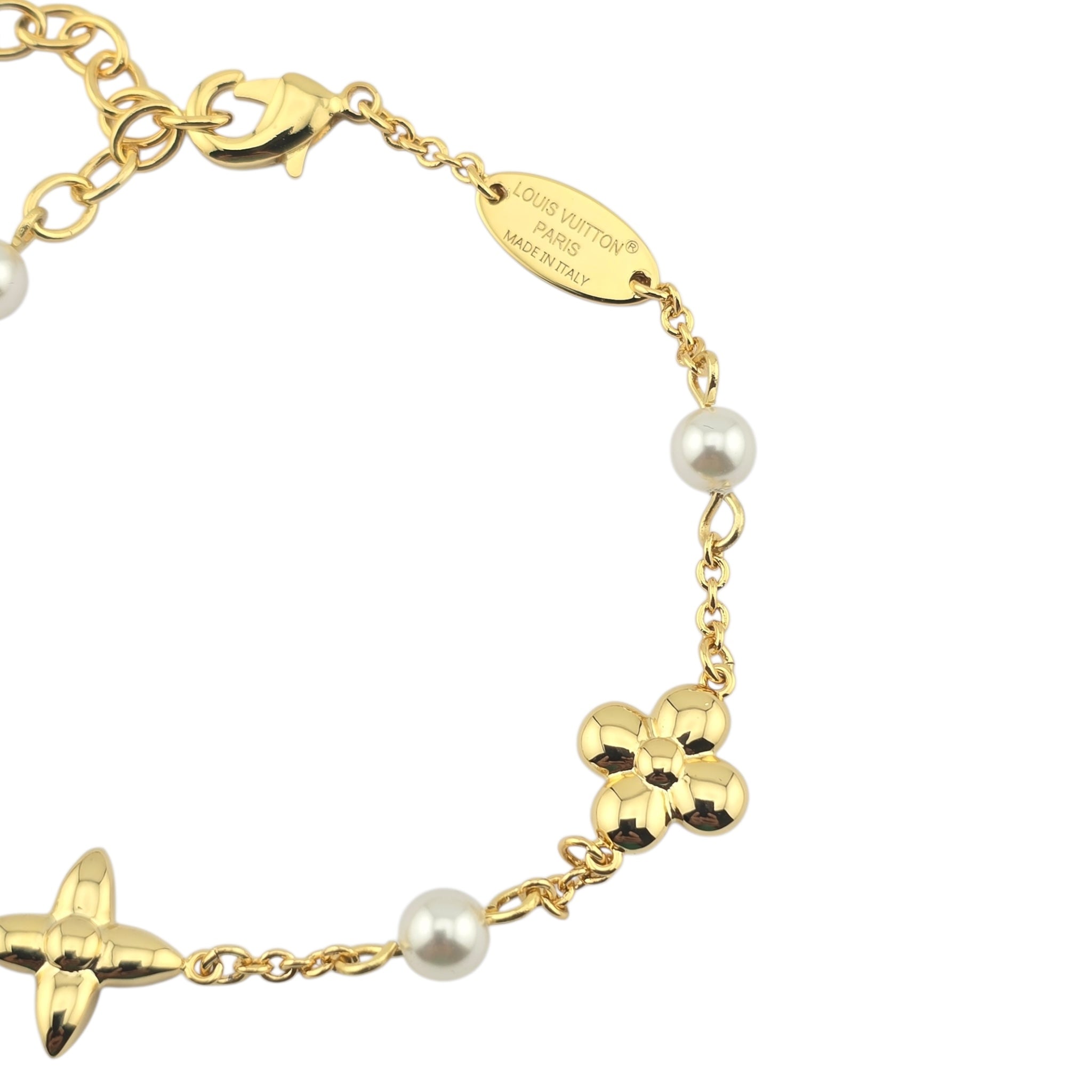 Louis Vuitton LV Louisa Gold Bracelet LOUIS VUITTON
