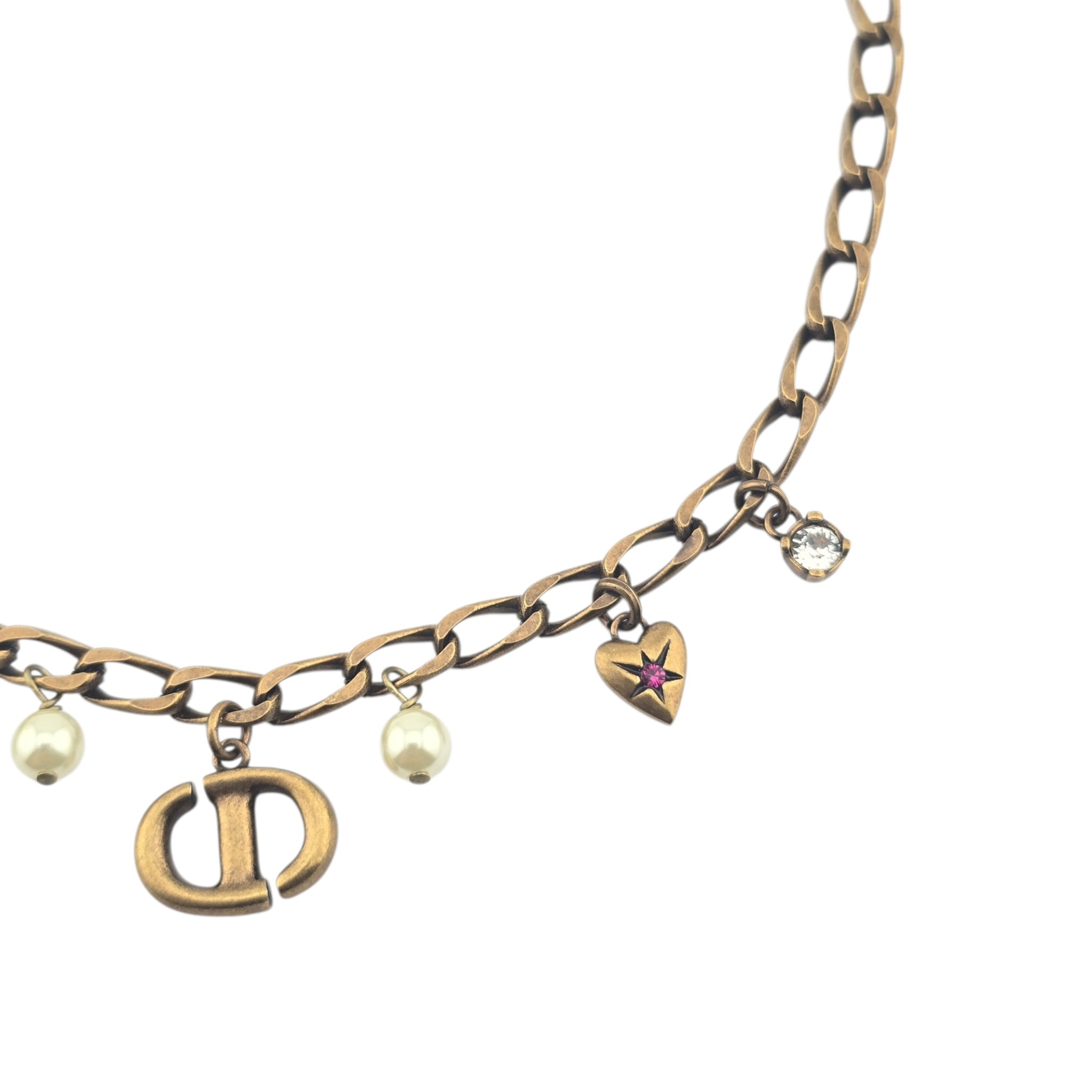 Christian Dior CD Lucky Charms Necklace DIOR