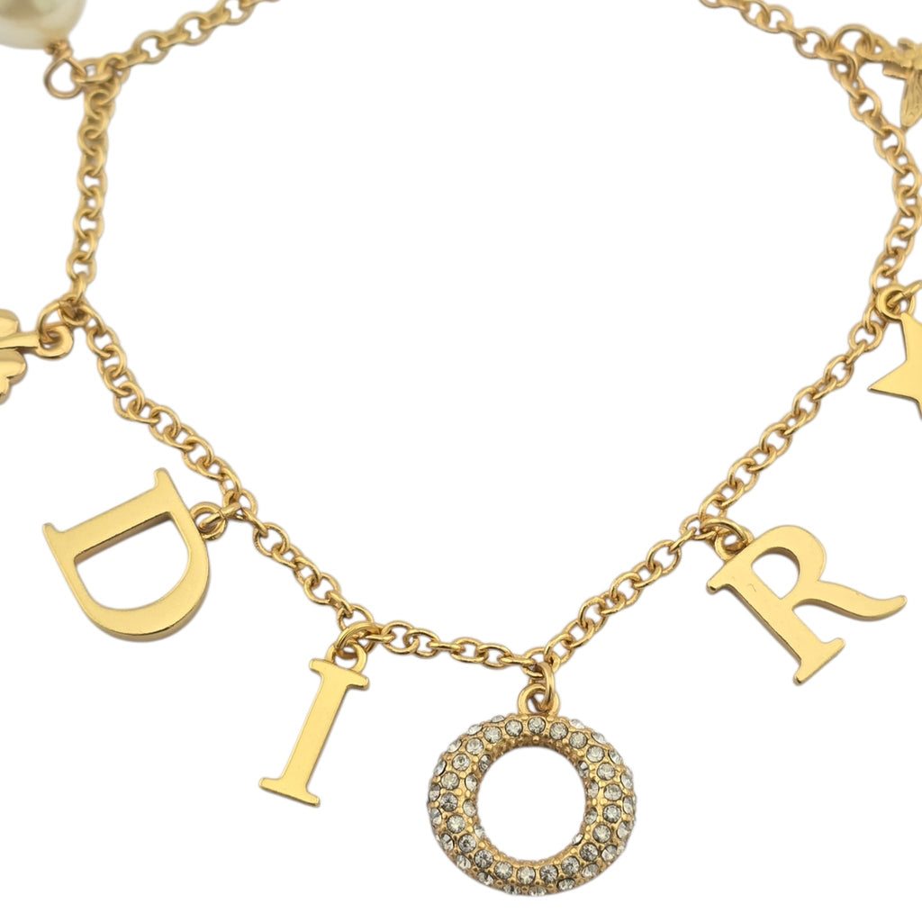 Christian Dior Dio(r)evolution Gold Charm Bracelet DIOR