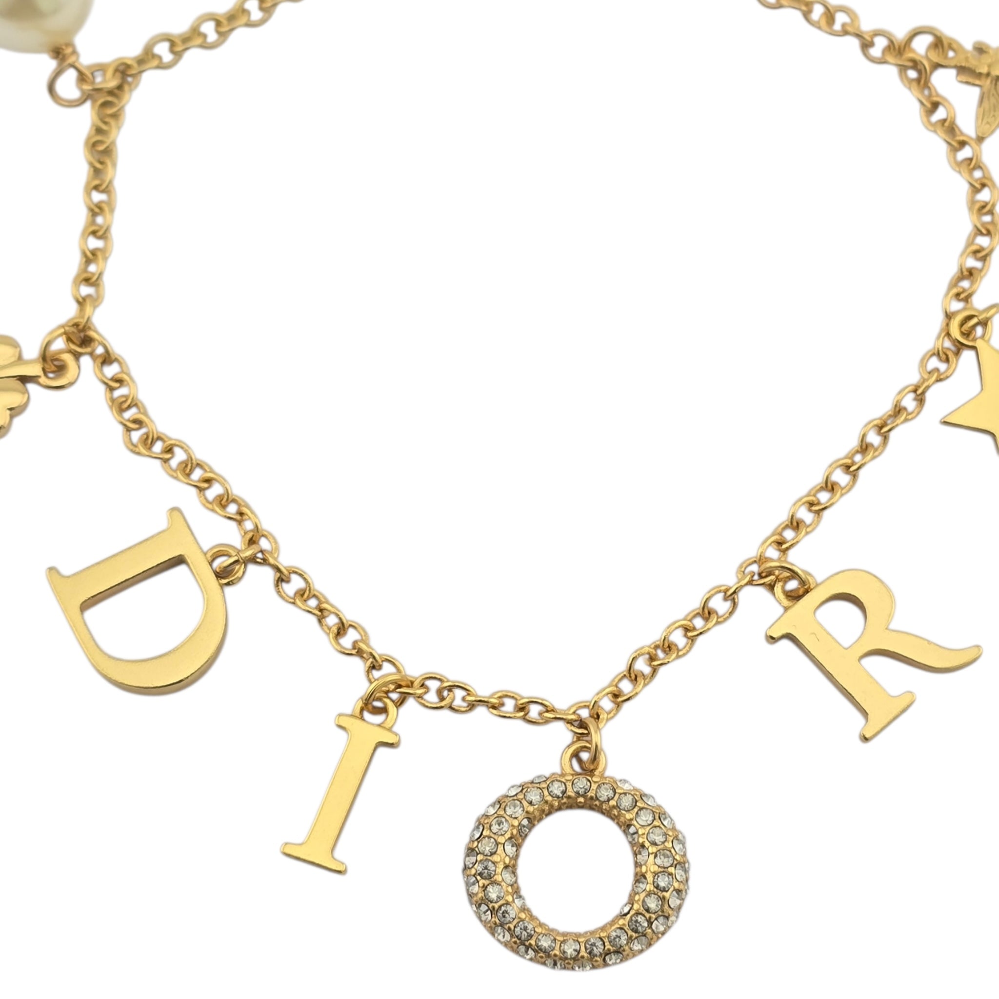 Christian Dior Dio(r)evolution Gold Charm Bracelet DIOR