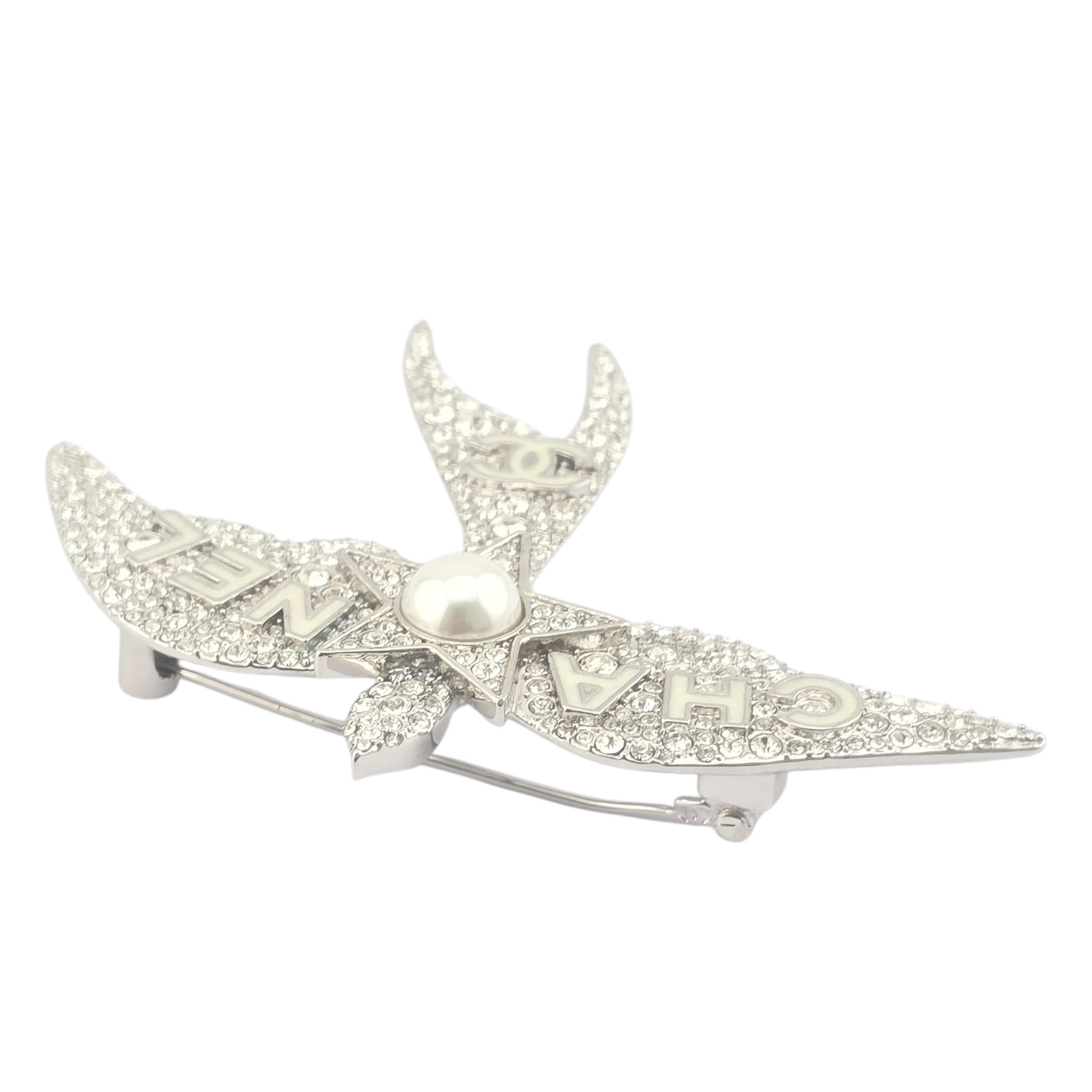 Chanel CC Bird Crystal Brooch 2025 CHANEL