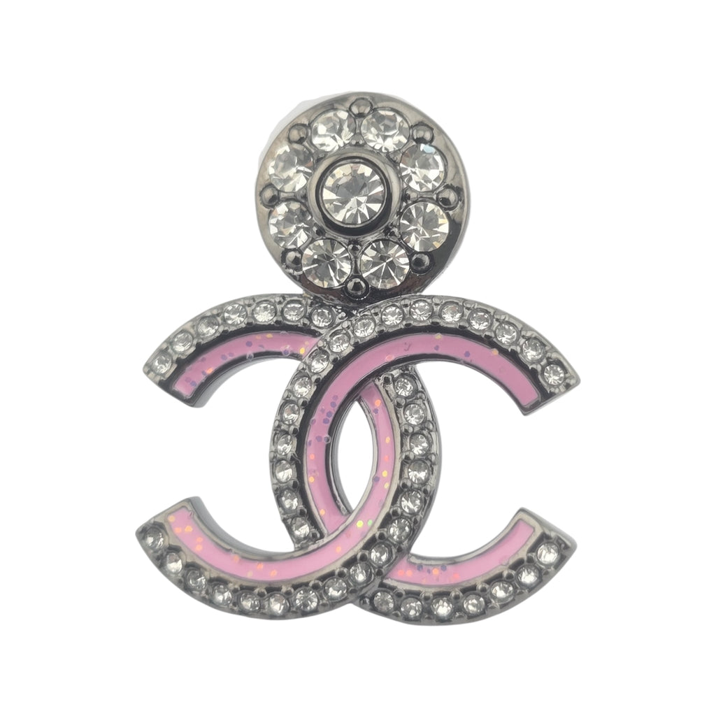 Chanel CC Ruthenium Pink Earrings 2025 CHANEL