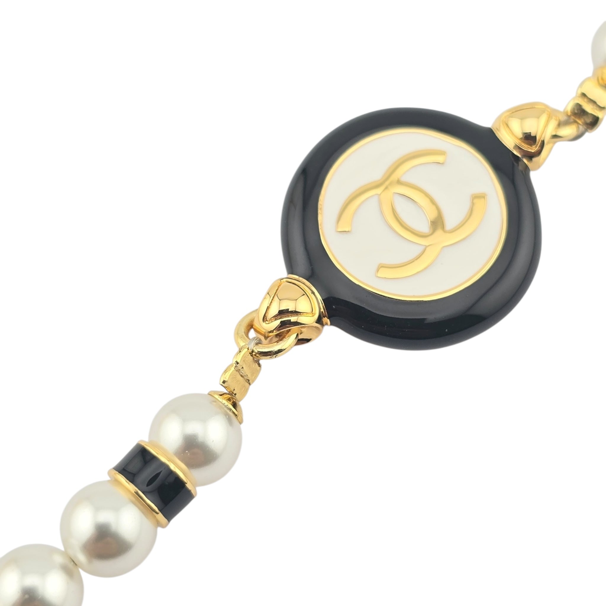 Chanel CC Faux Pearl Bracelet 2024 CHANEL