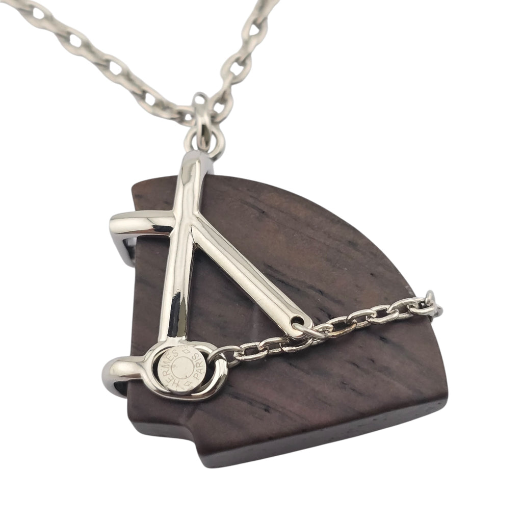Hermes Cheval Vulcanium Necklace HERMES