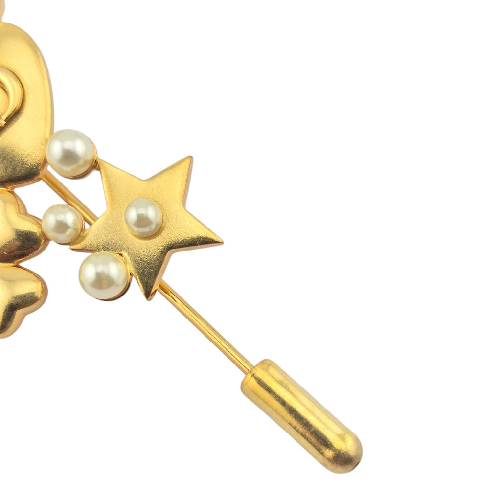 Christian Dior Lucky Dior Brooch DIOR