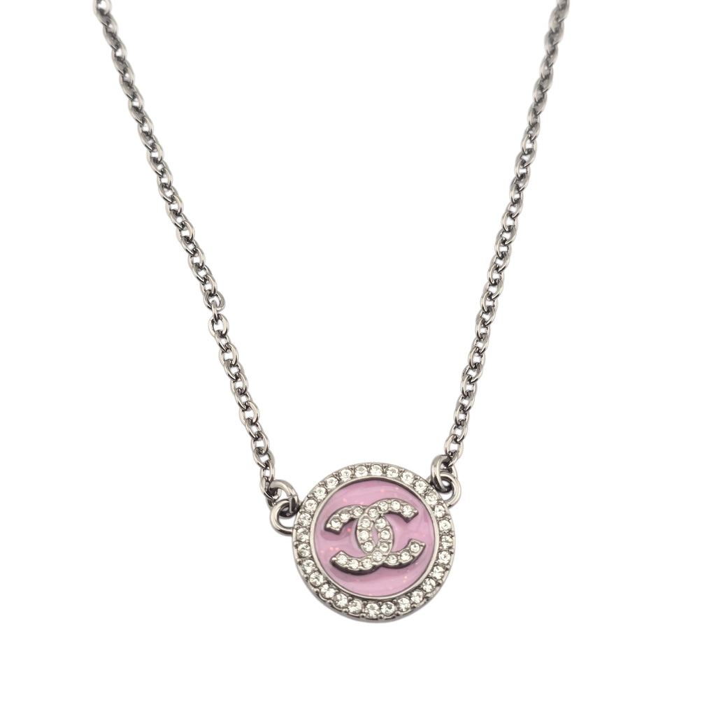 Chanel CC Ruthenium Pink Necklace 2025 CHANEL