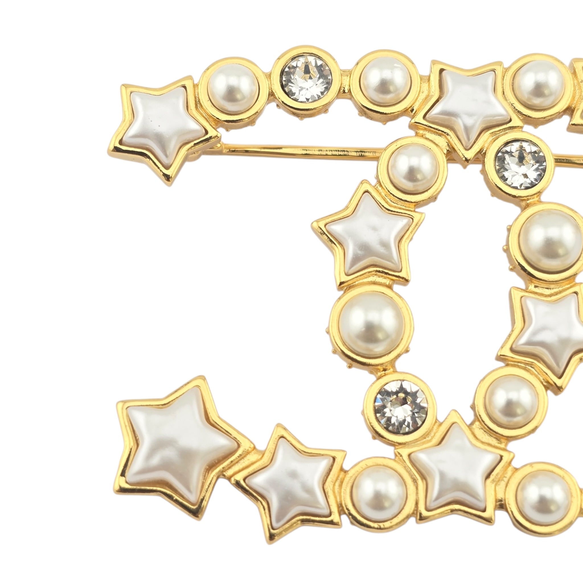 Chanel CC Gold Star Brooch 2024 CHANEL