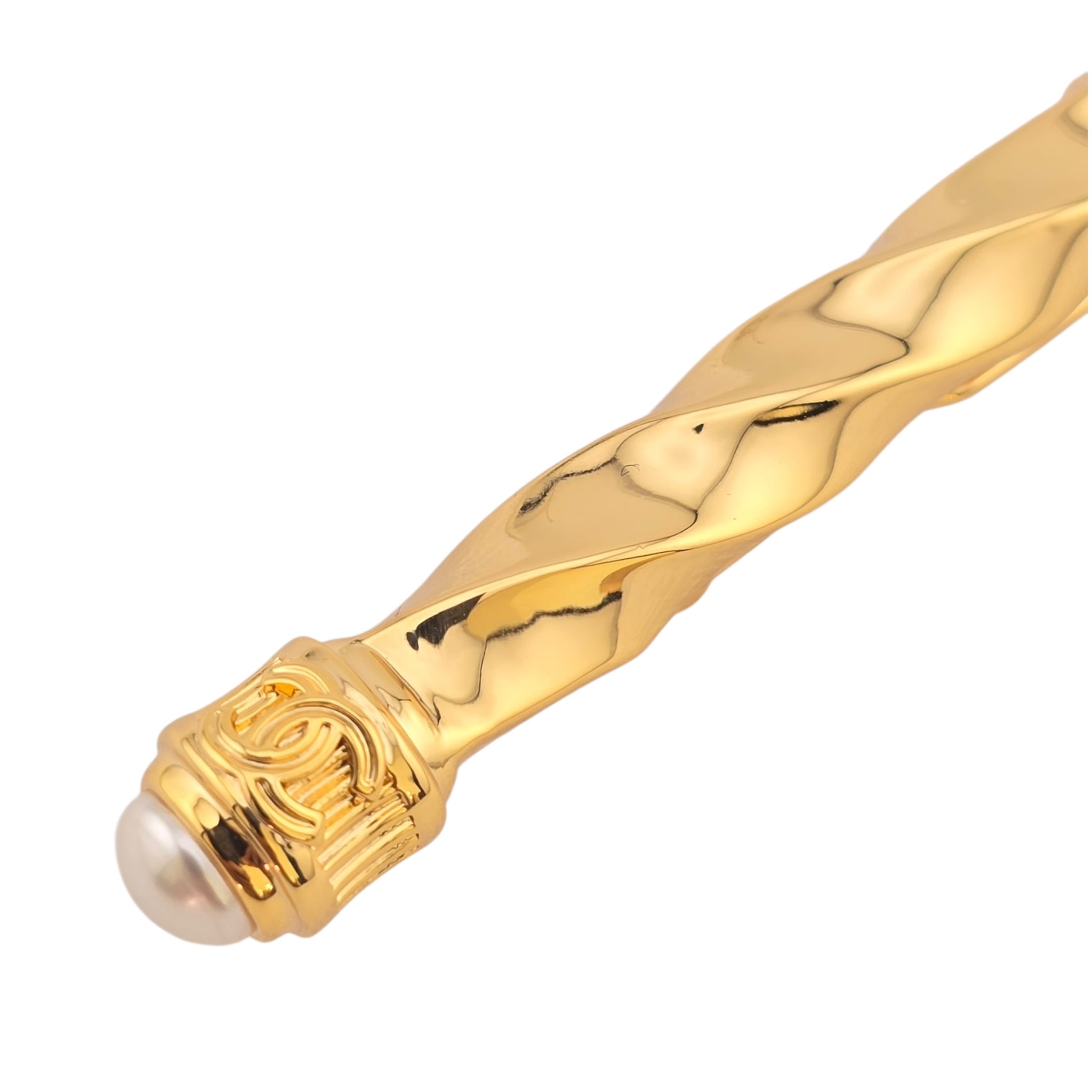 Chanel CC Gold Pencil Hair Clip Barrette 2025 CHANEL