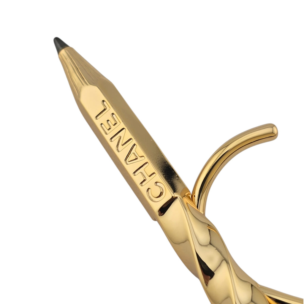 Chanel CC Ear Jewel Cuff Gold Pencil 2025 CHANEL