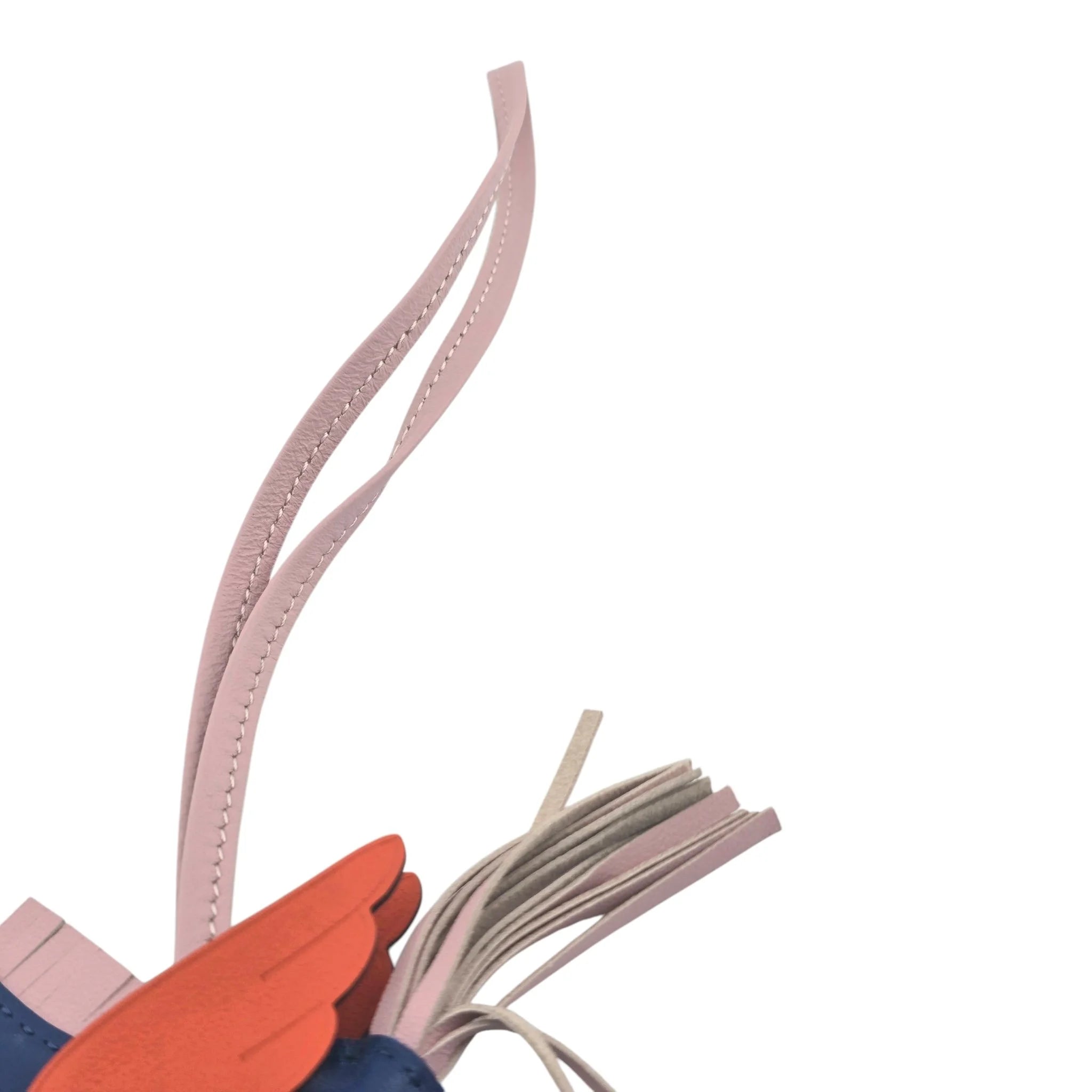 Hermès Pegase Rodeo Bag Charm MM Bleu France/Mauve Sylvestre/Capucine HERMES