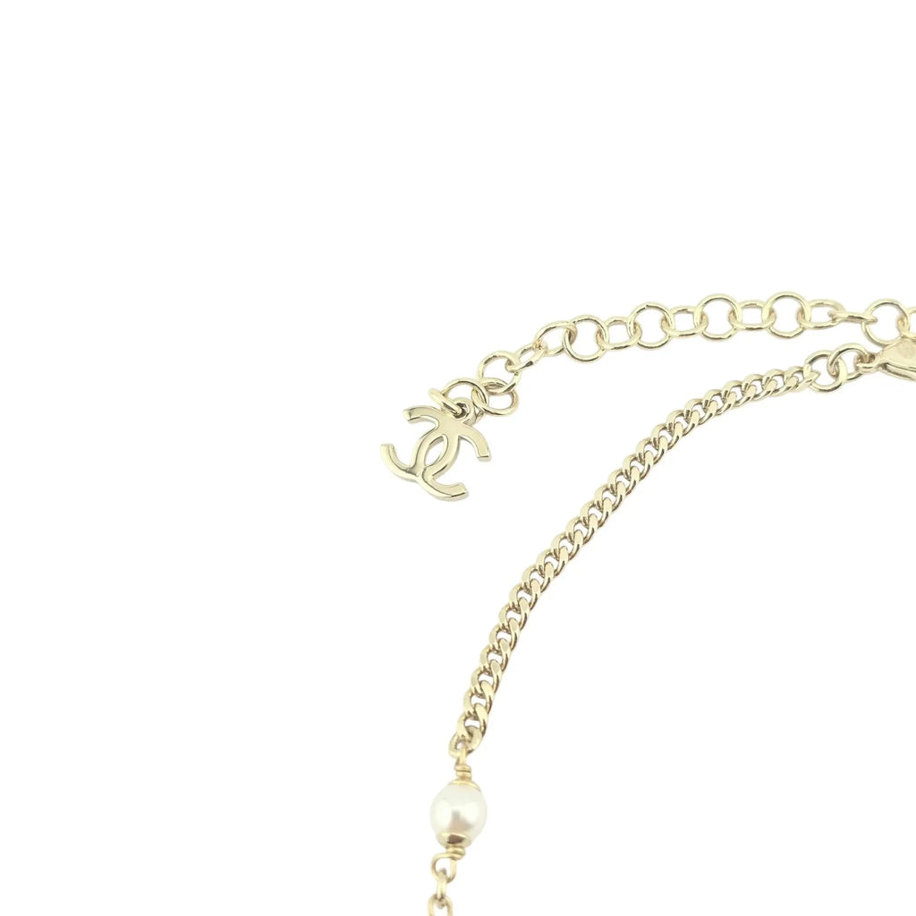 Chanel CC Logo Matelasse Bag Necklace 2024 CHANEL