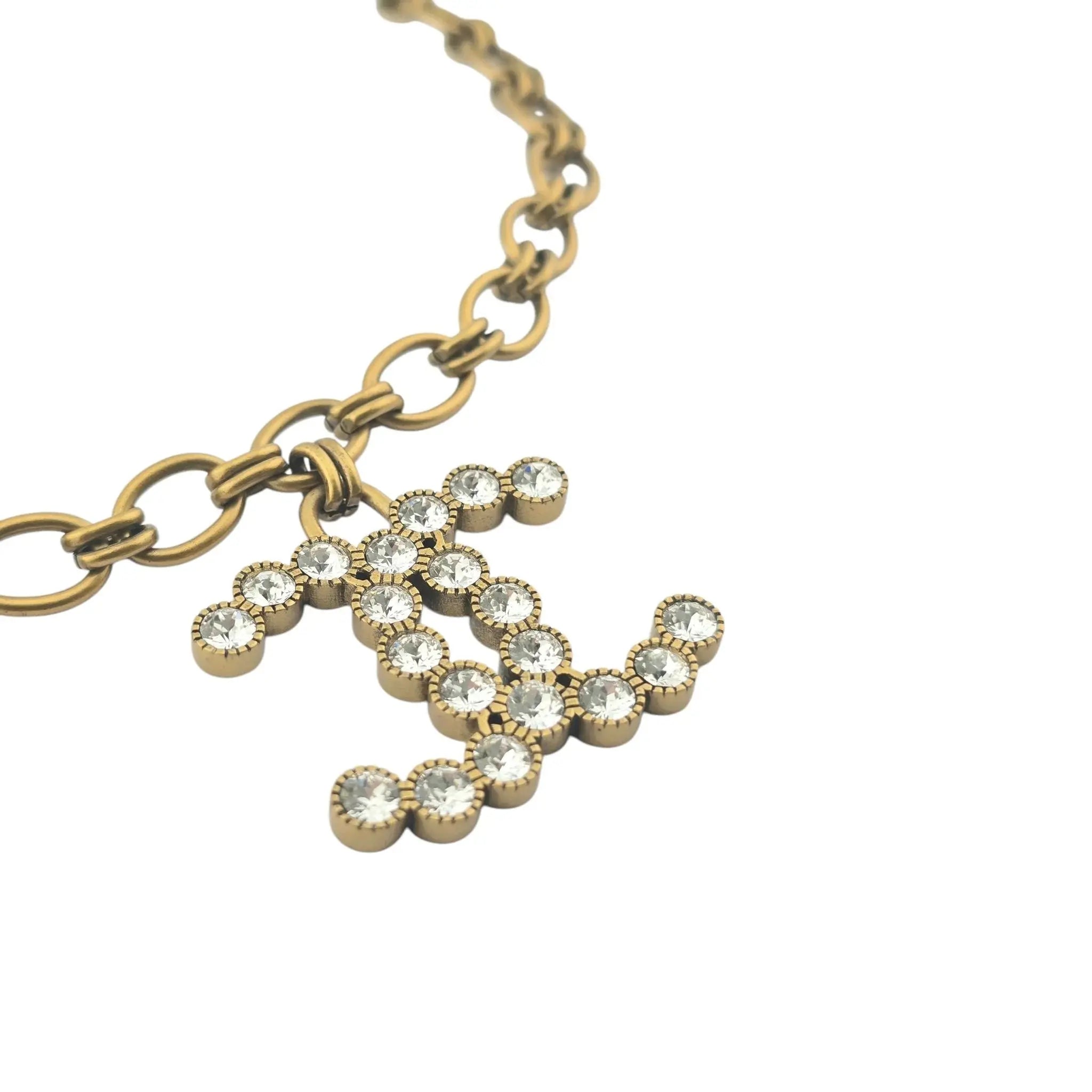 Chanel CC Strass Crystal Necklace 2020 CHANEL