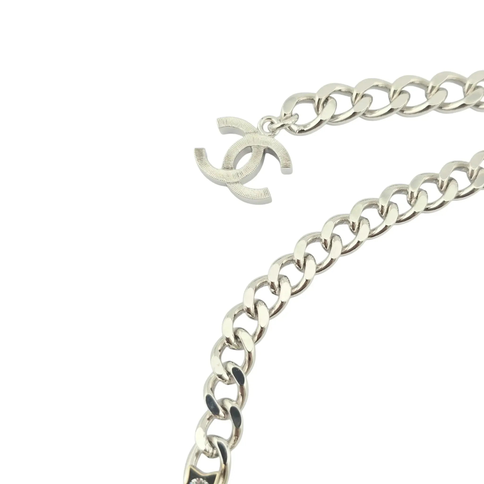 Chanel CC Faux Pearl Choker Necklace 2024 CHANEL