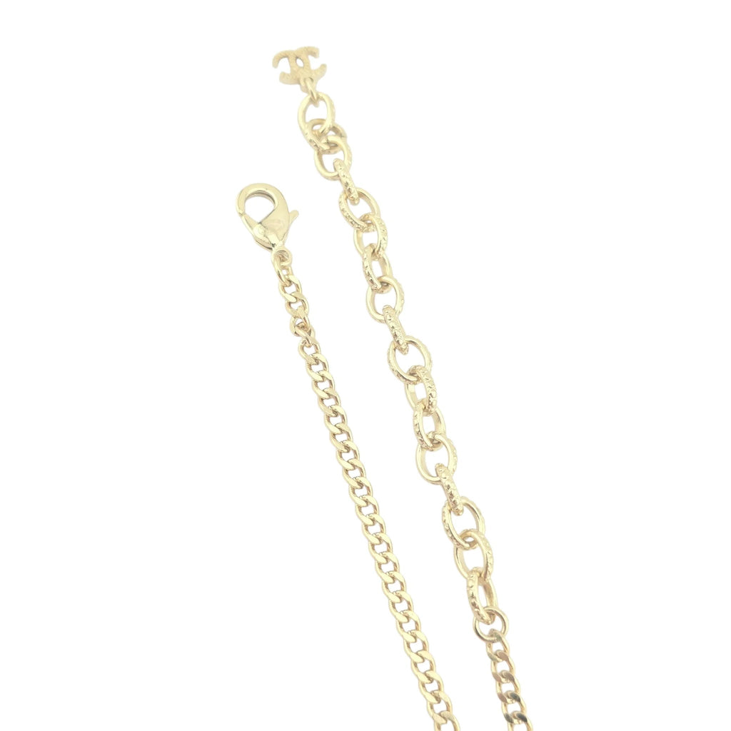 Chanel CC Red Pendant Necklace 2022 CHANEL