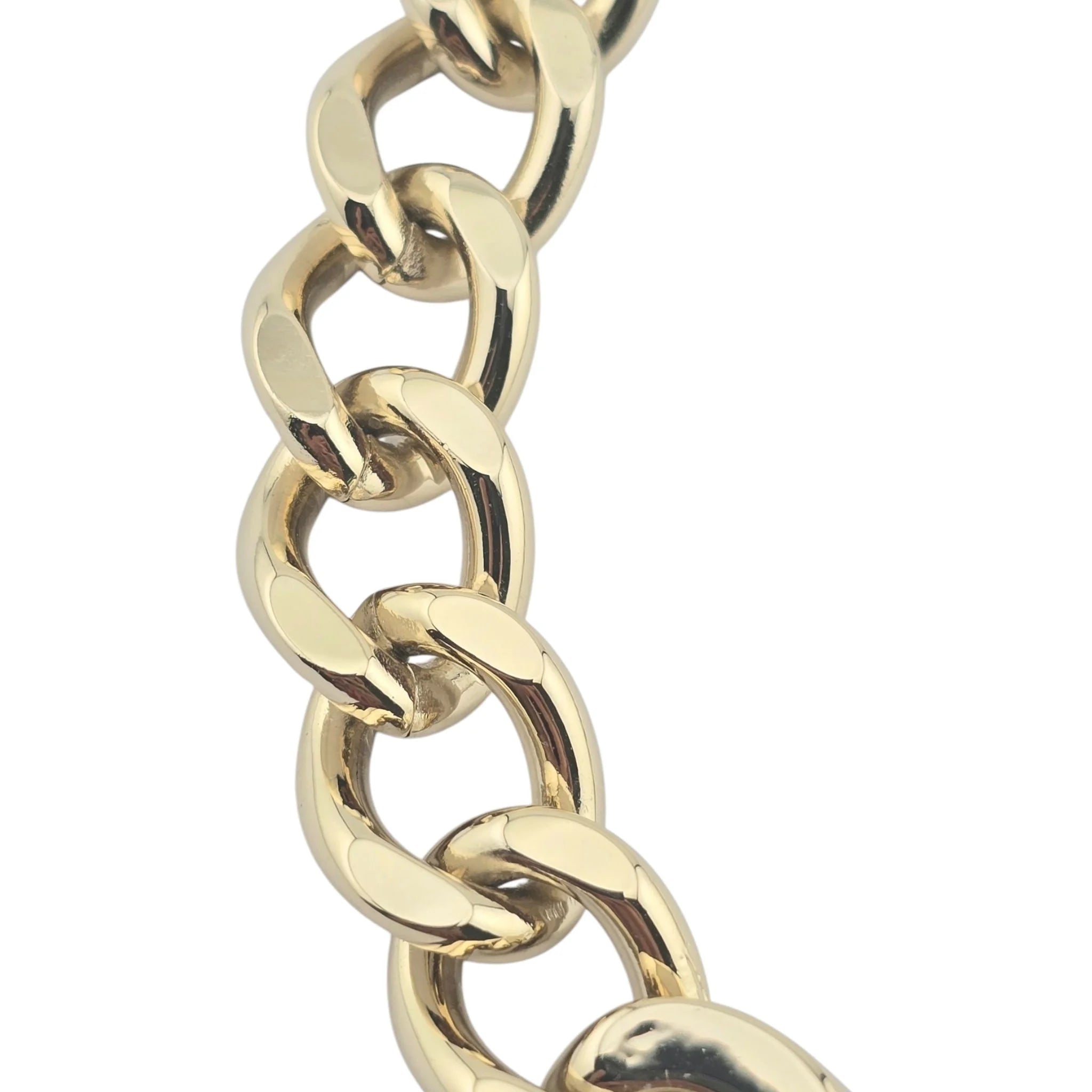 Chanel Gold Pink Chain Necklace 2025 CHANEL