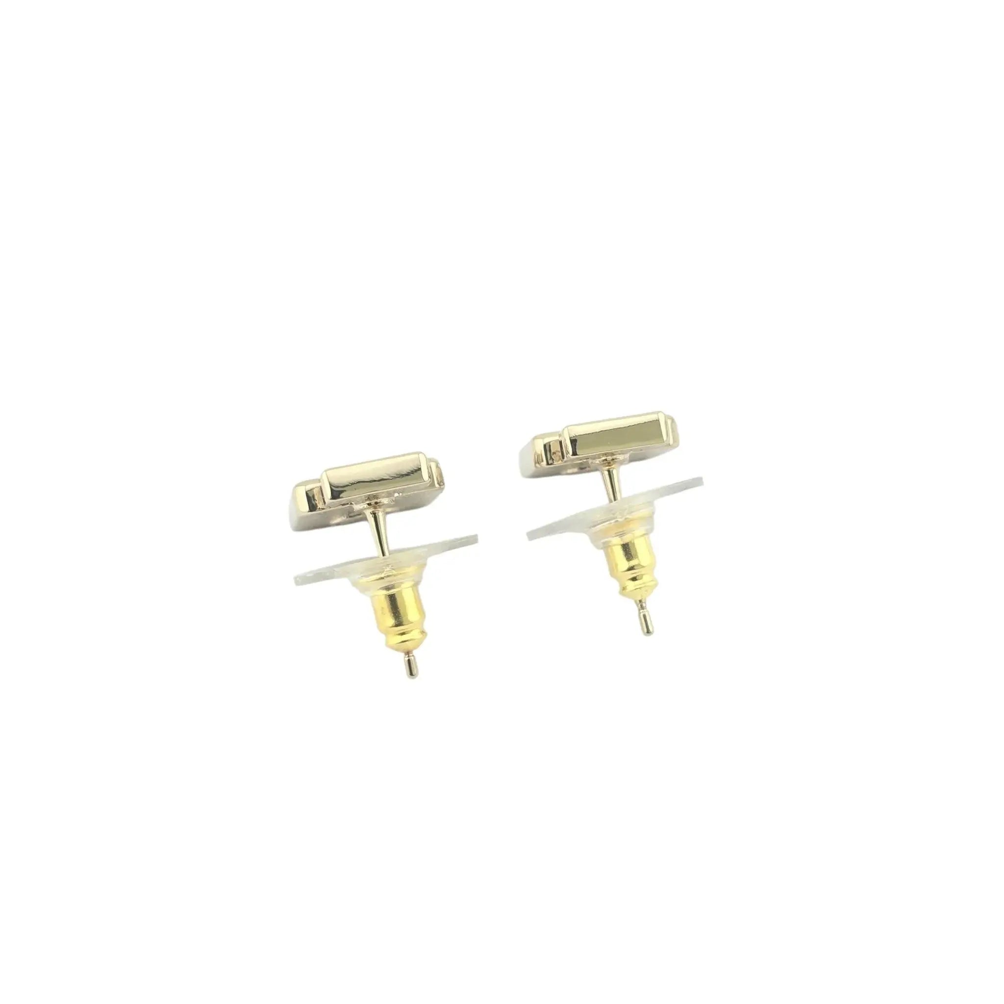 Chanel CC Perfume Bottle White Earrings 2025 CHANEL