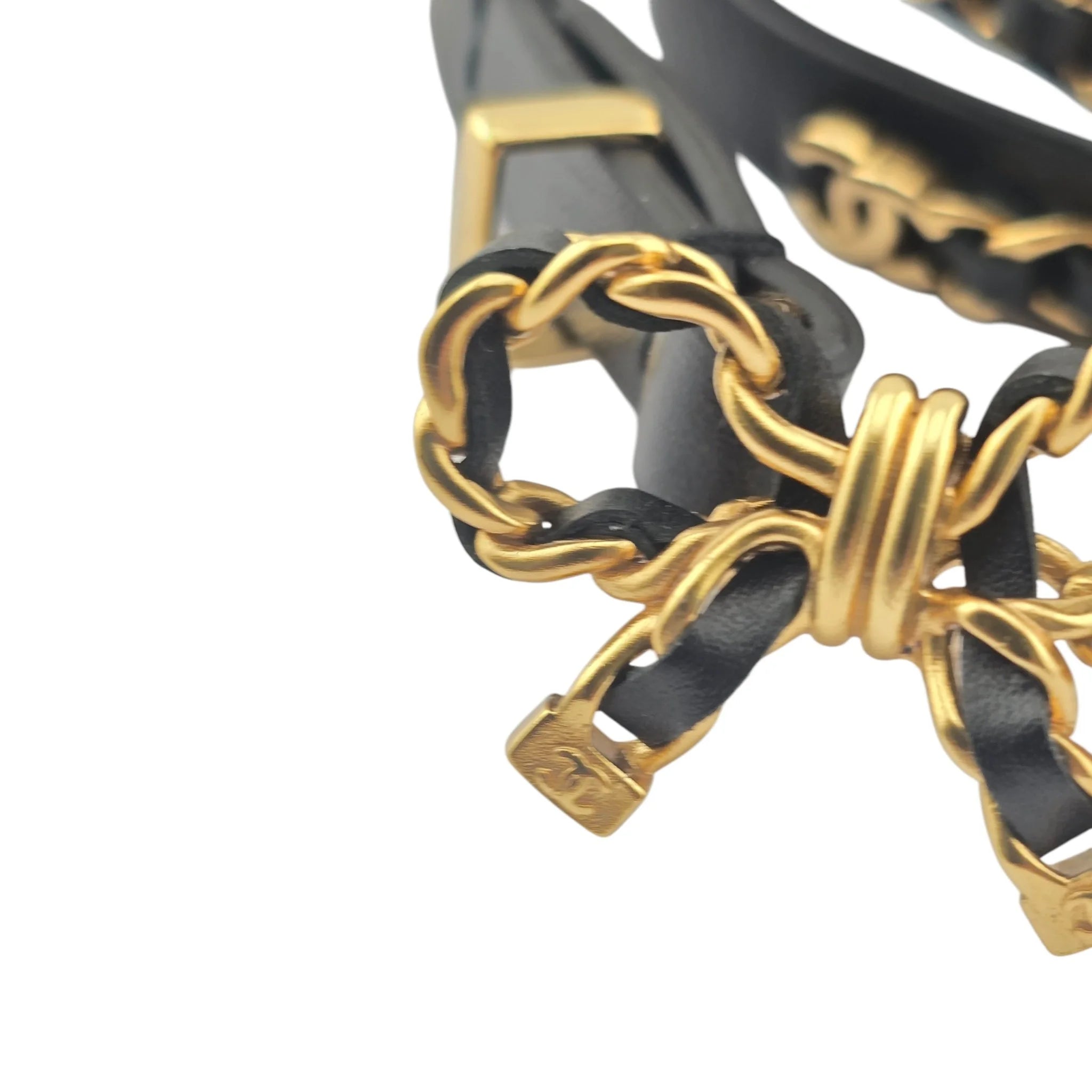 Chanel CC A22 Bow Chain Belt CHANEL