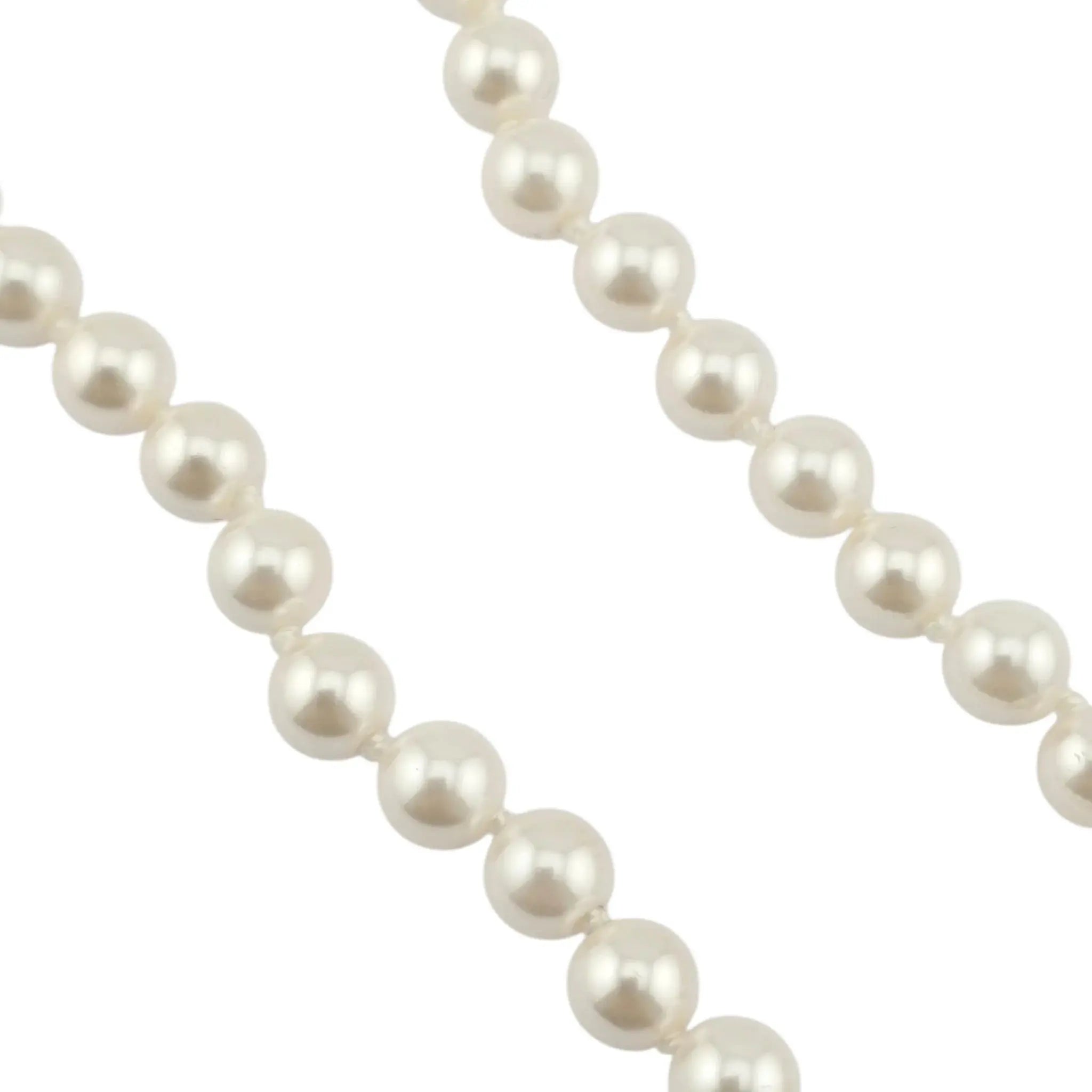 Chanel CC Pearl Crystal Heart Gold Short Necklace A21 CHANEL