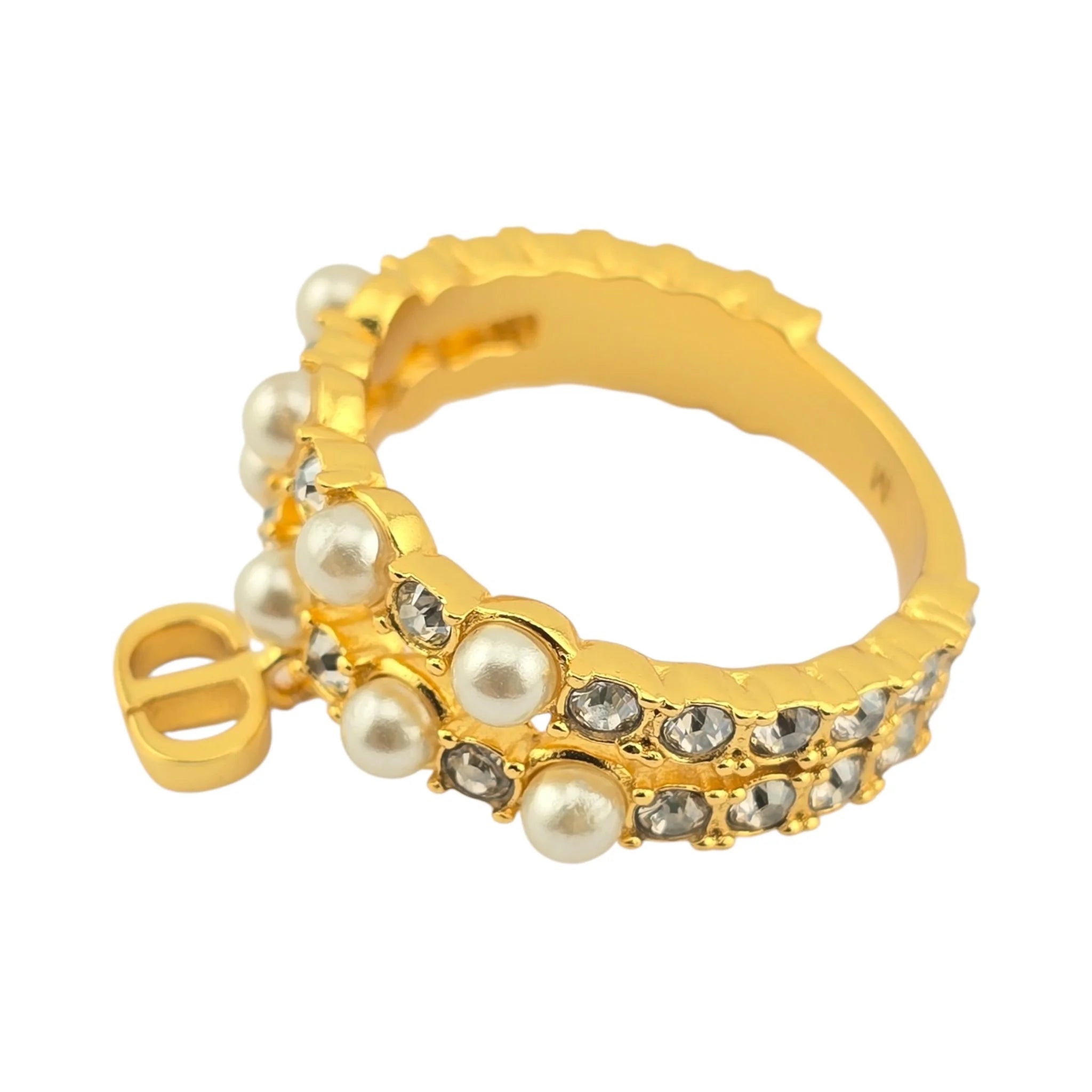 Christian Dior Petit CD Treasure Ring DIOR