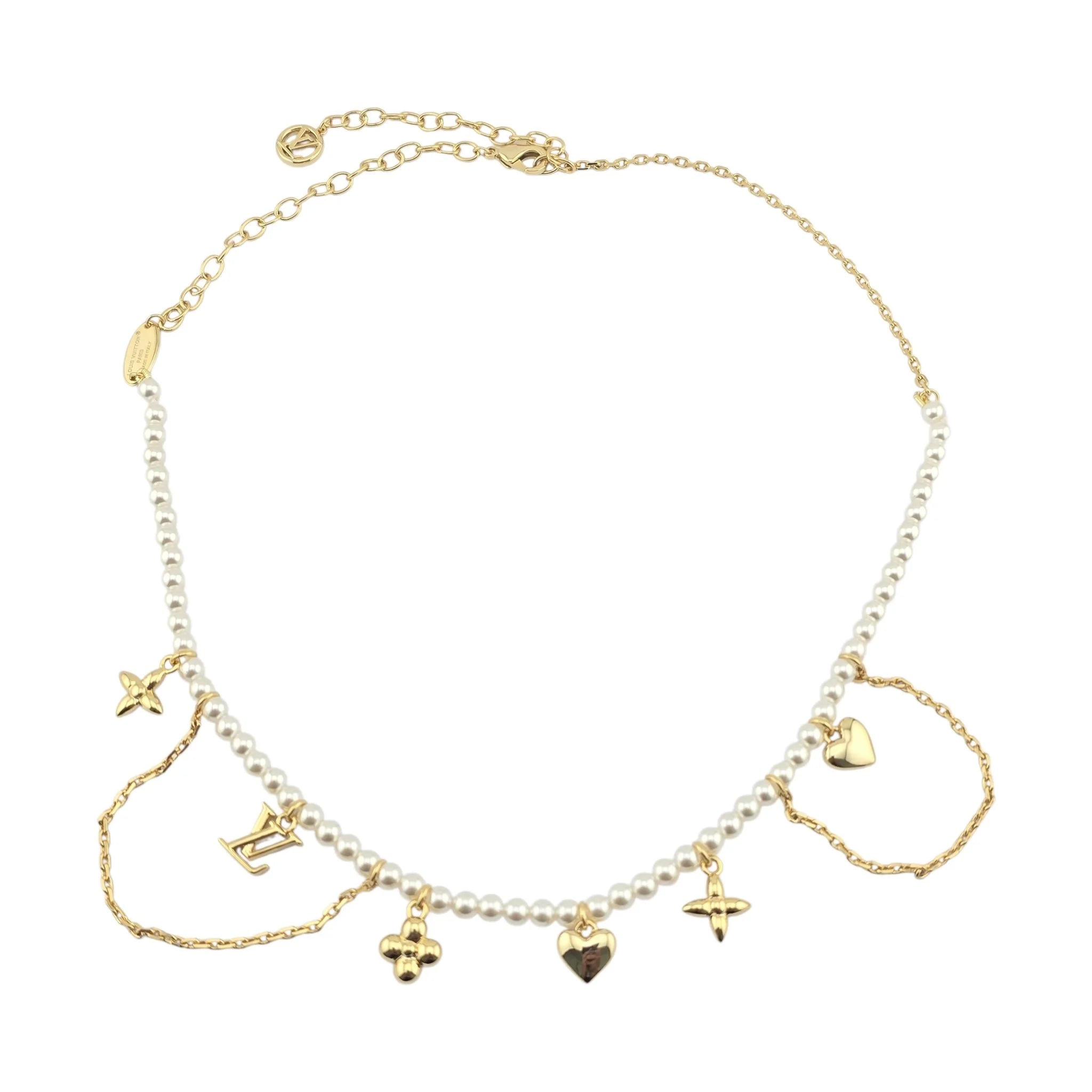 Louis Vuitton LV Blooming Pearls Necklace LOUIS VUITTON
