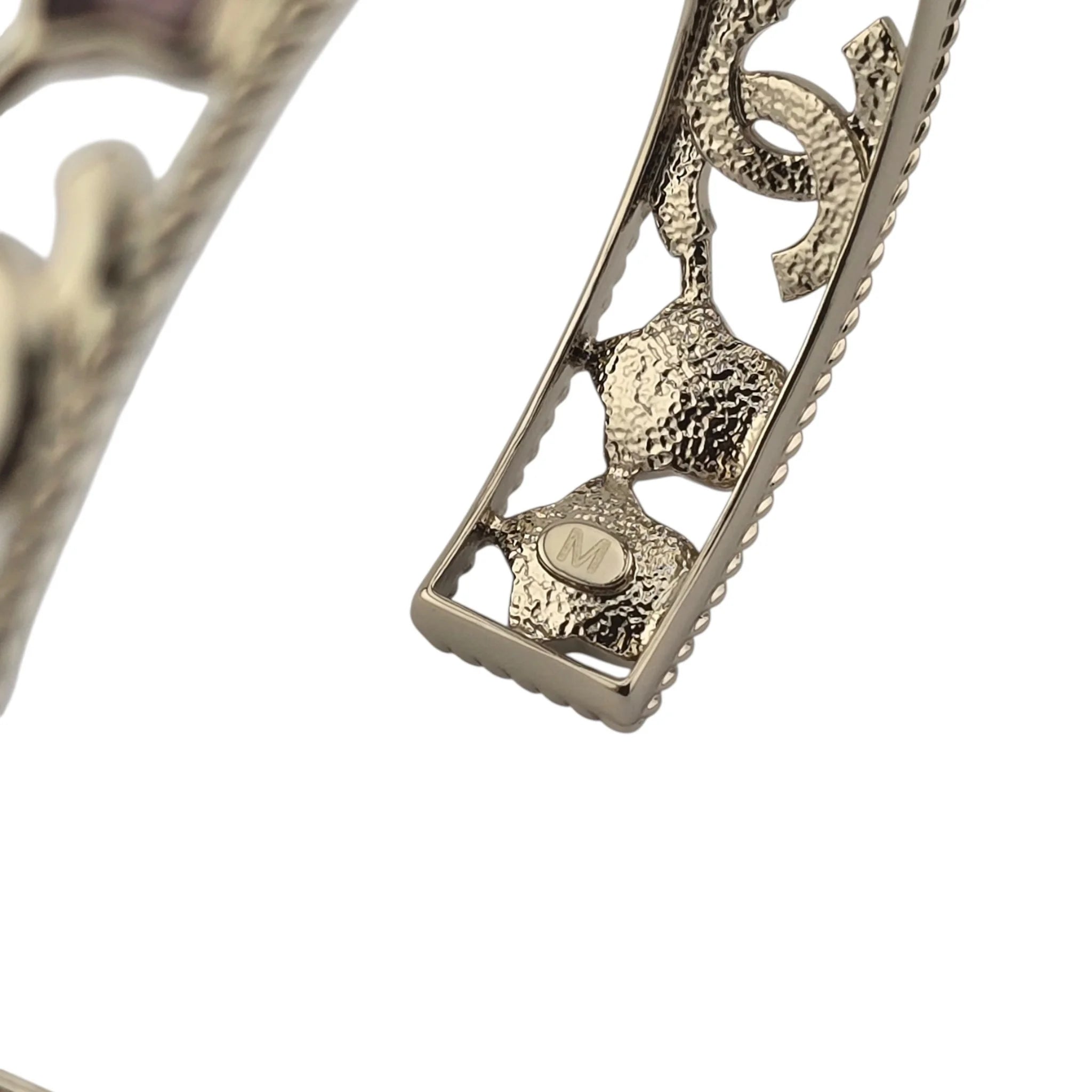 Chanel CC Multicolour Cuff Bangle 2025 CHANEL
