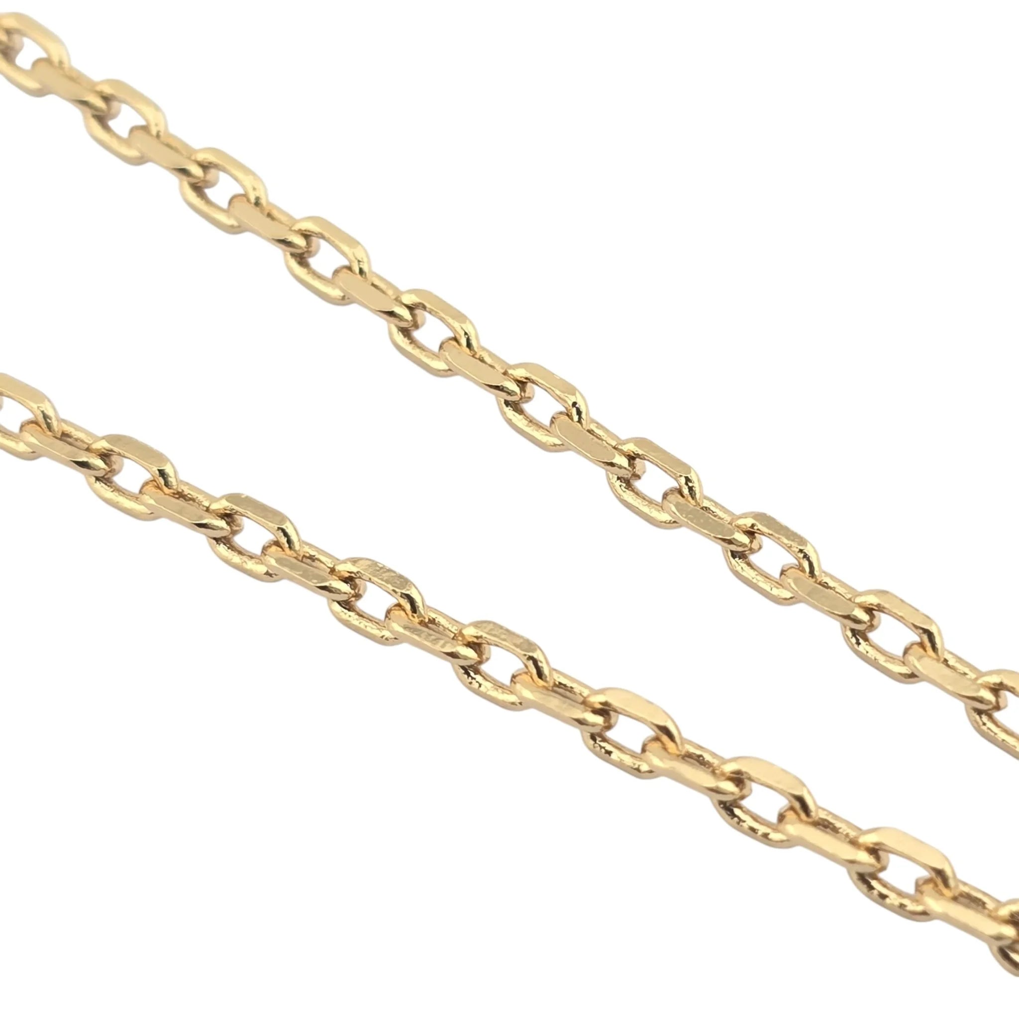 Chanel CC Round Gold Necklace 2025 CHANEL