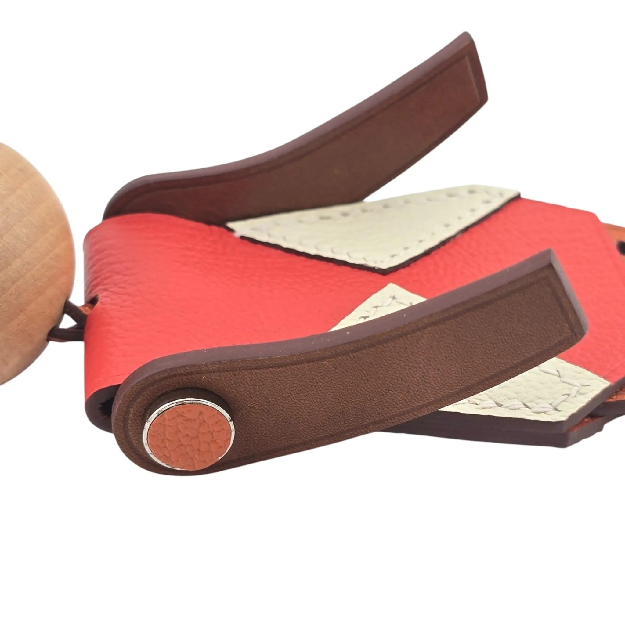 Hermes Jockey Chevre Myzore Chevre Barenia Bag Charm HERMES