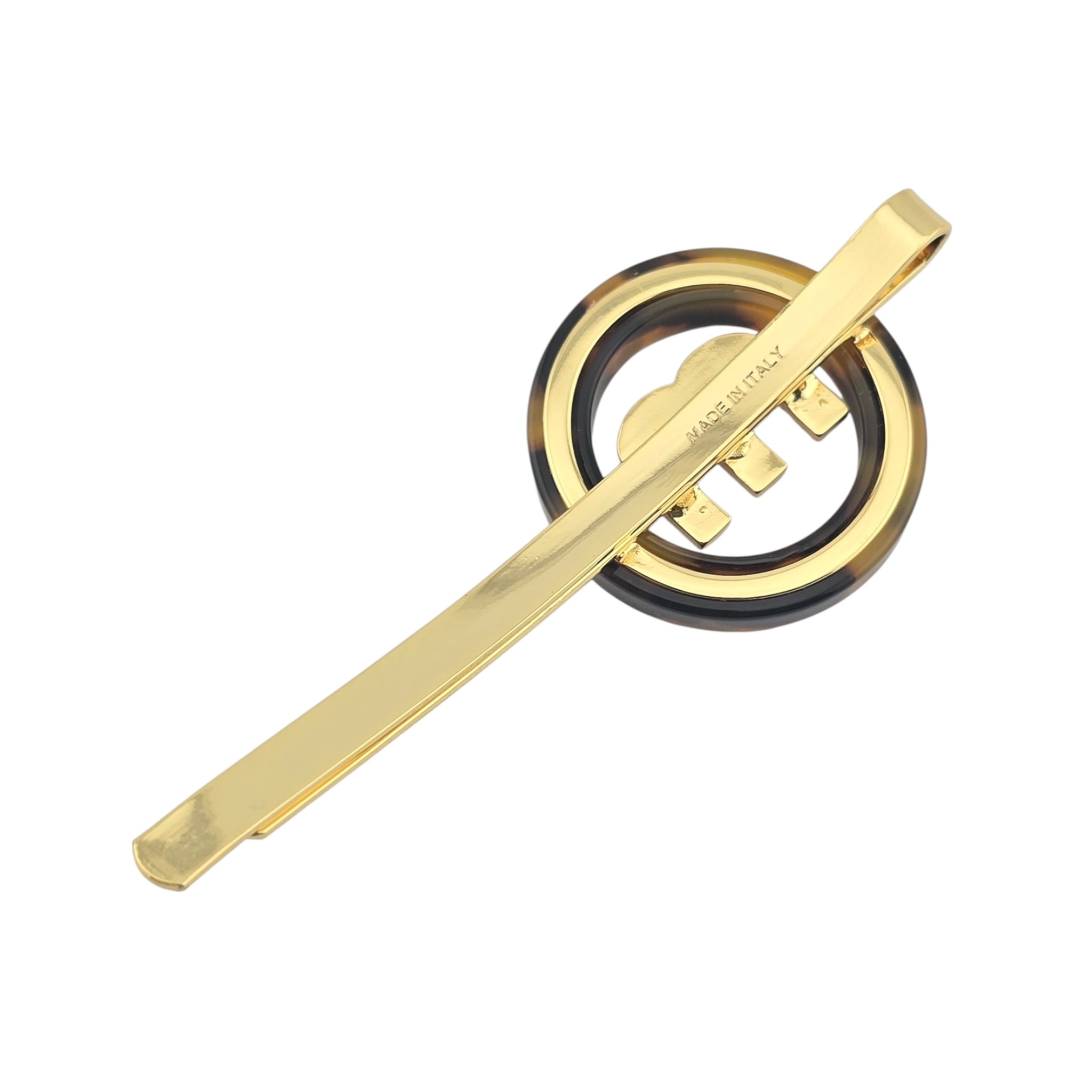 Miu Miu Logo Crystal Hair Clip