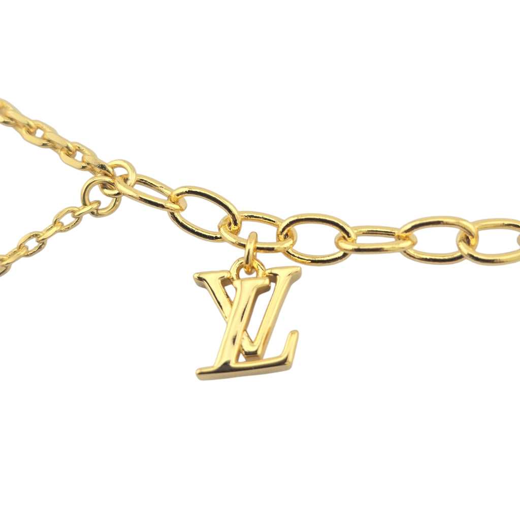Louis Vuitton LV Blooming Pearls Gold  Necklace
