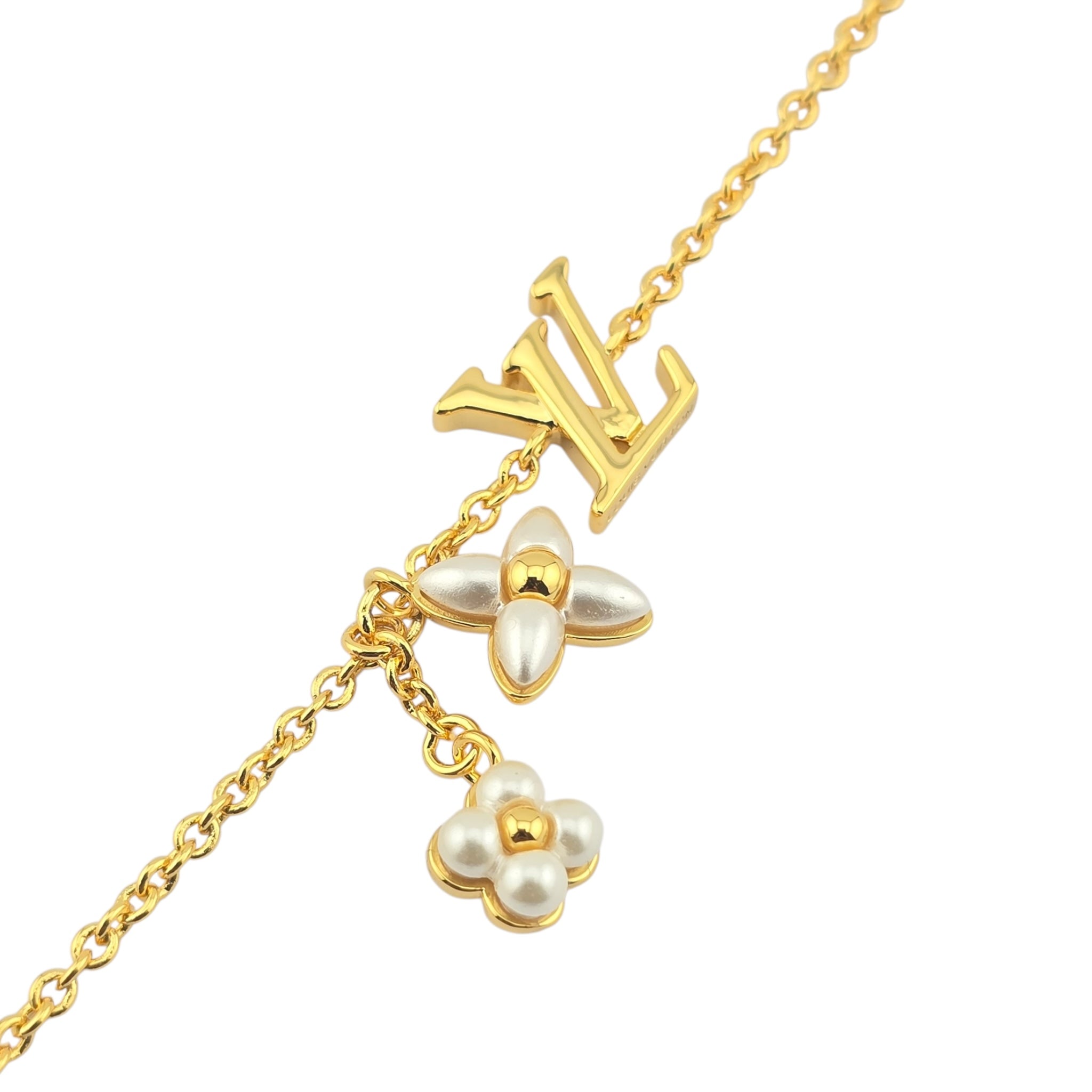 Louis Vuitton LV Floragram Gold Bracelet LOUIS VUITTON
