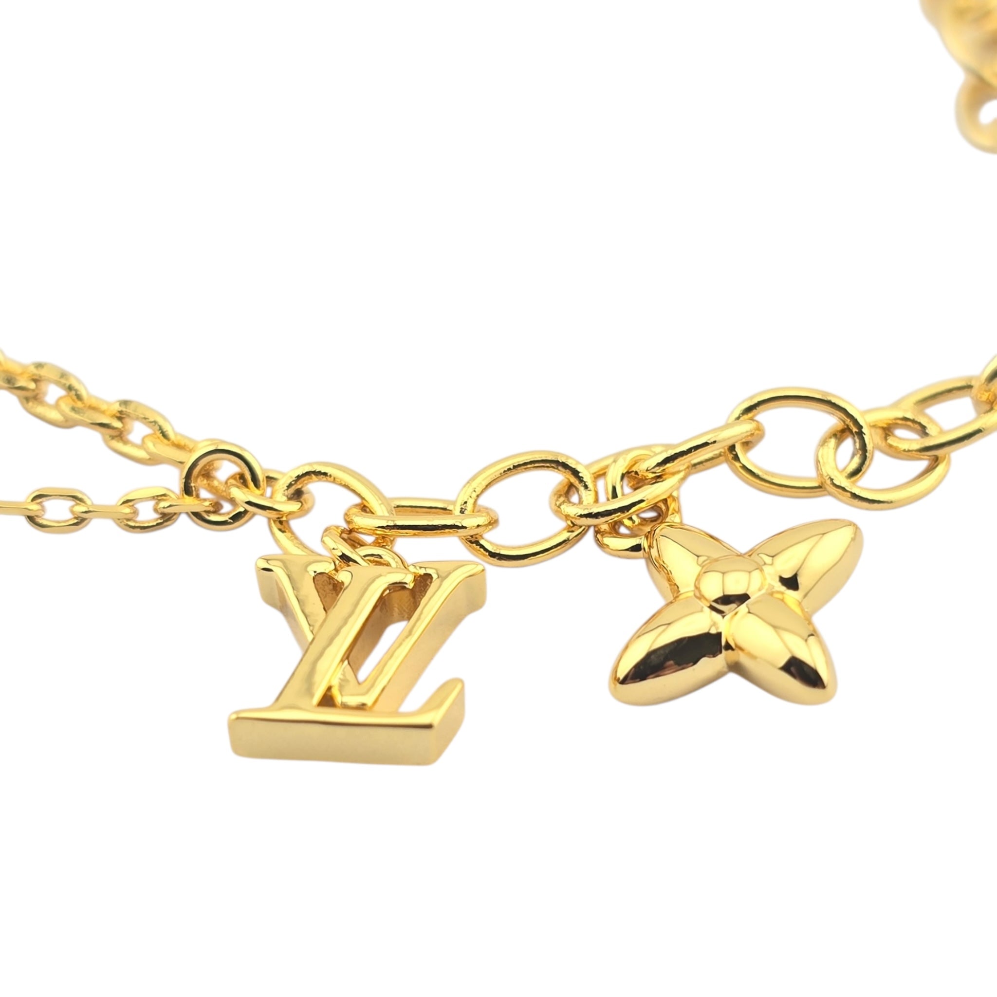 Louis Vuitton LV Metal Monogram Blooming Supple Bracelet LOUIS VUITTON