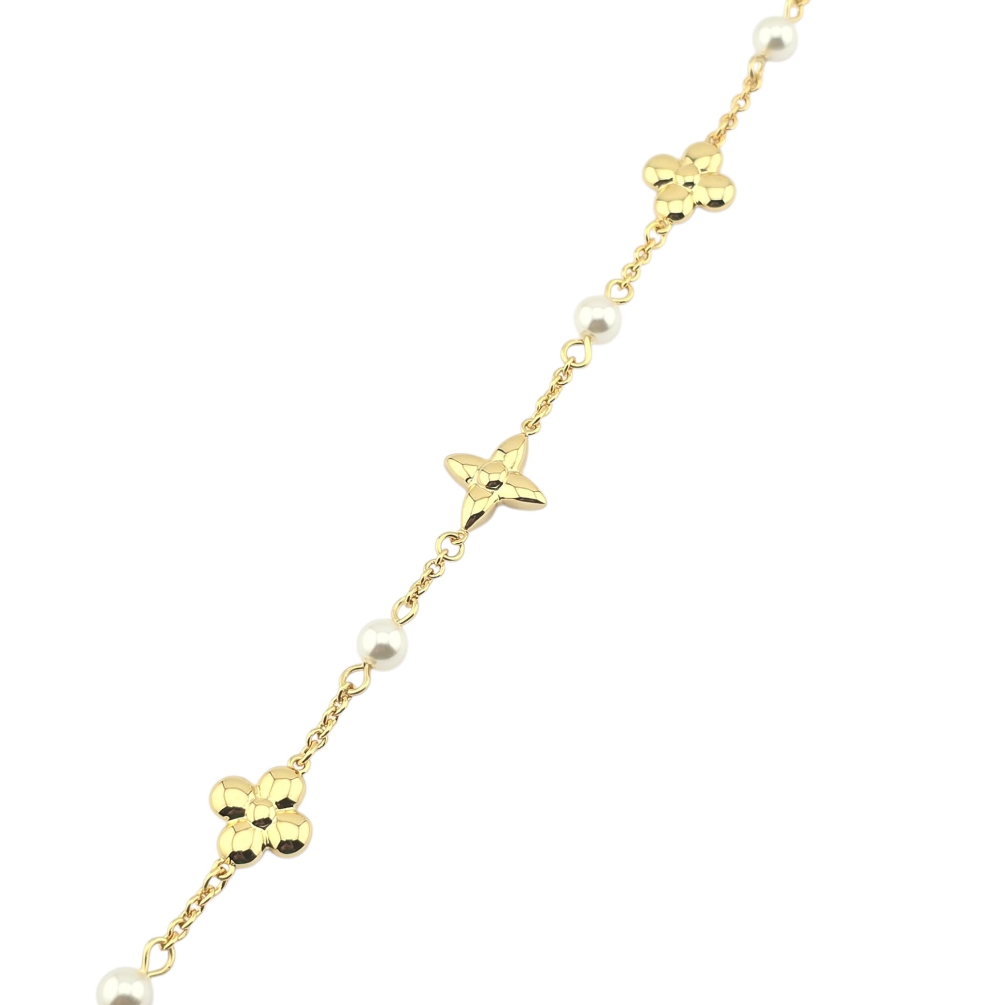 Louis Vuitton LV Louisa Gold Bracelet LOUIS VUITTON