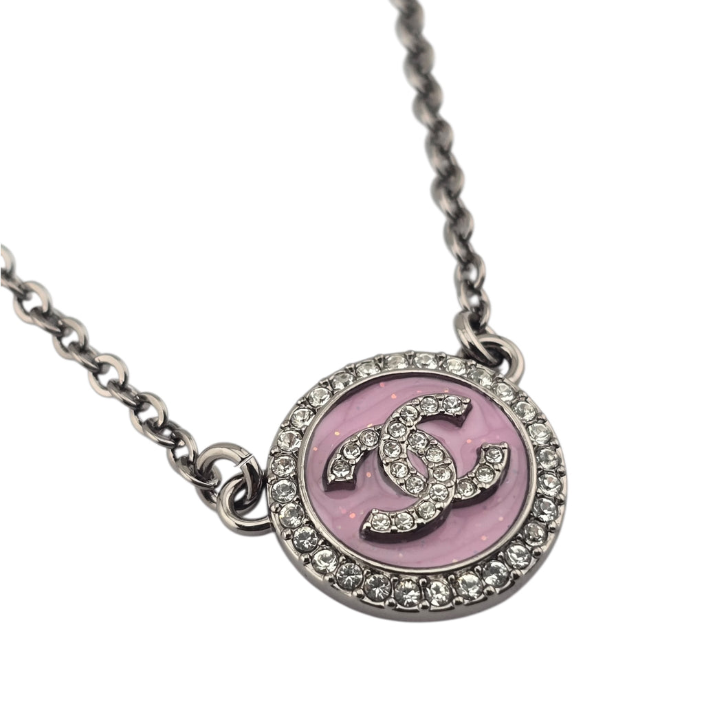 Chanel CC Ruthenium Pink Necklace 2025 CHANEL