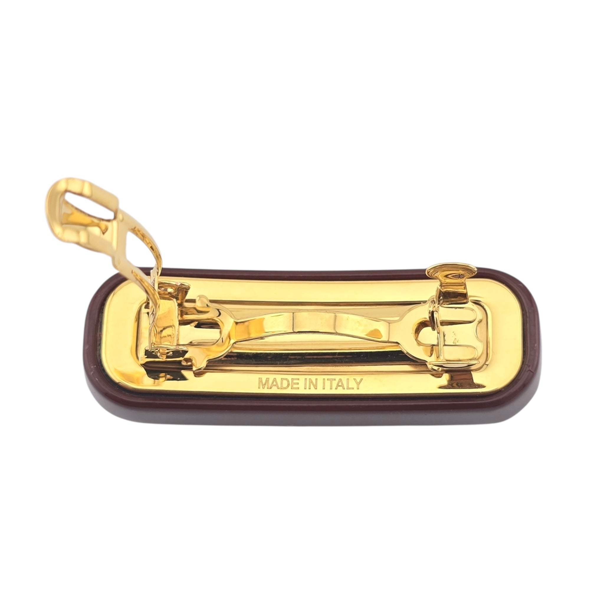 Miu Miu Plexiglas Metal Hair Clips MIU MIU