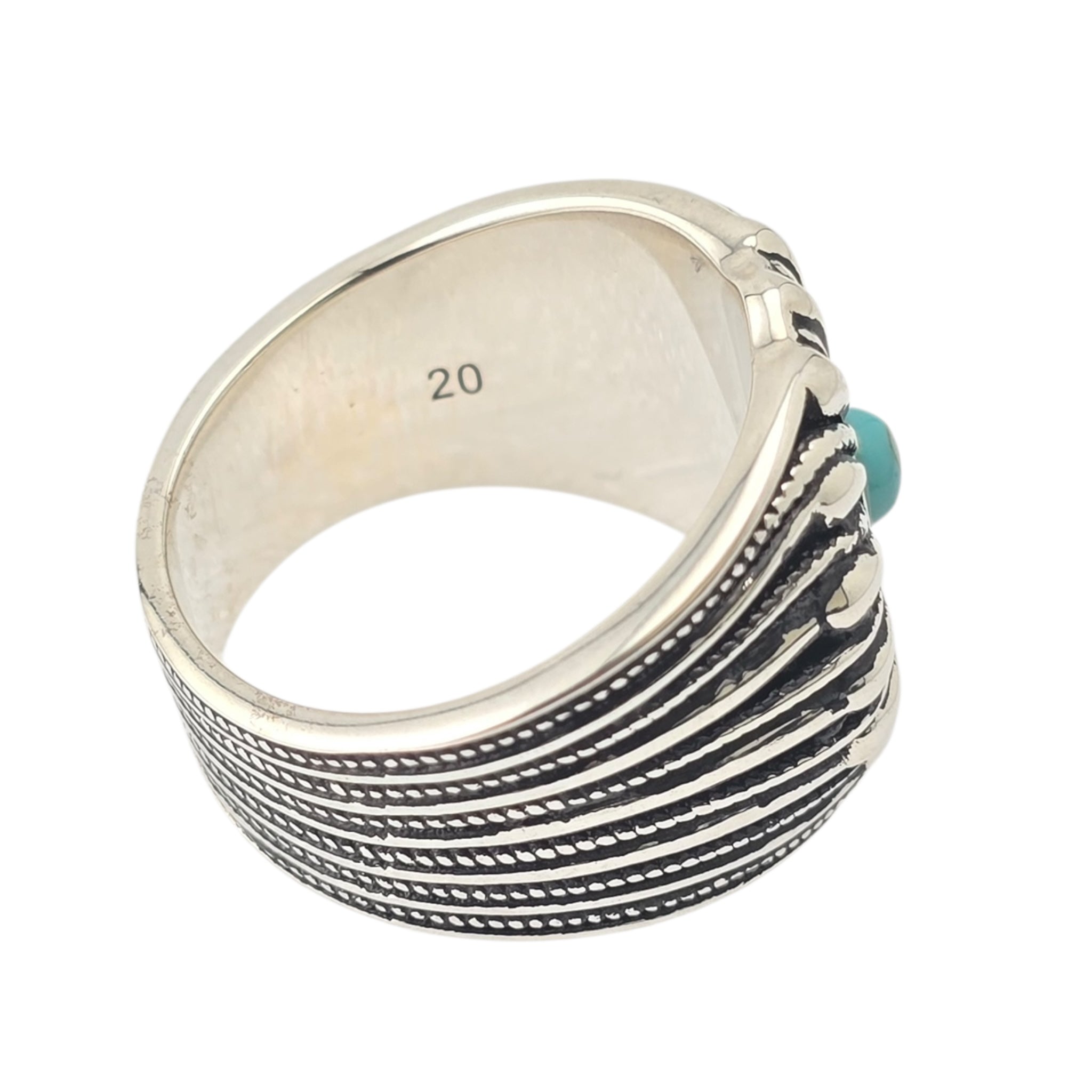 GUCCI Interlocking G Flower Sterling Silver Ring GUCCI