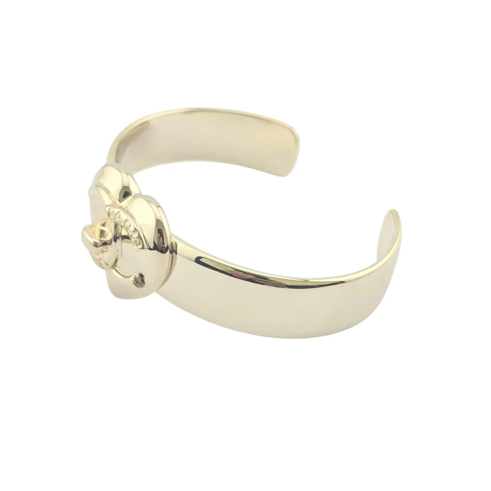 Chanel CC Heart Cuff Bangle 2022 CHANEL