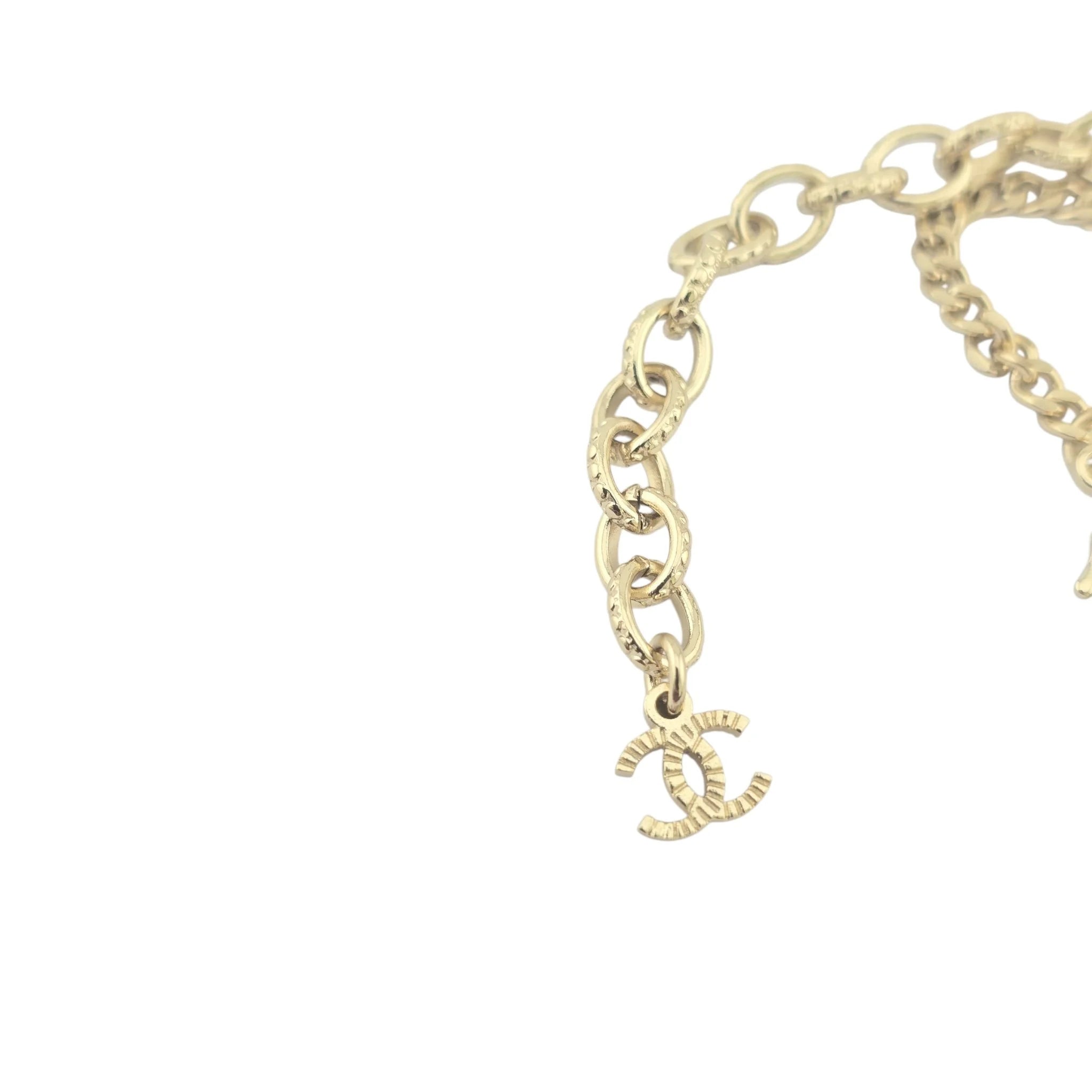 Chanel CC Red Pendant Necklace 2022 CHANEL