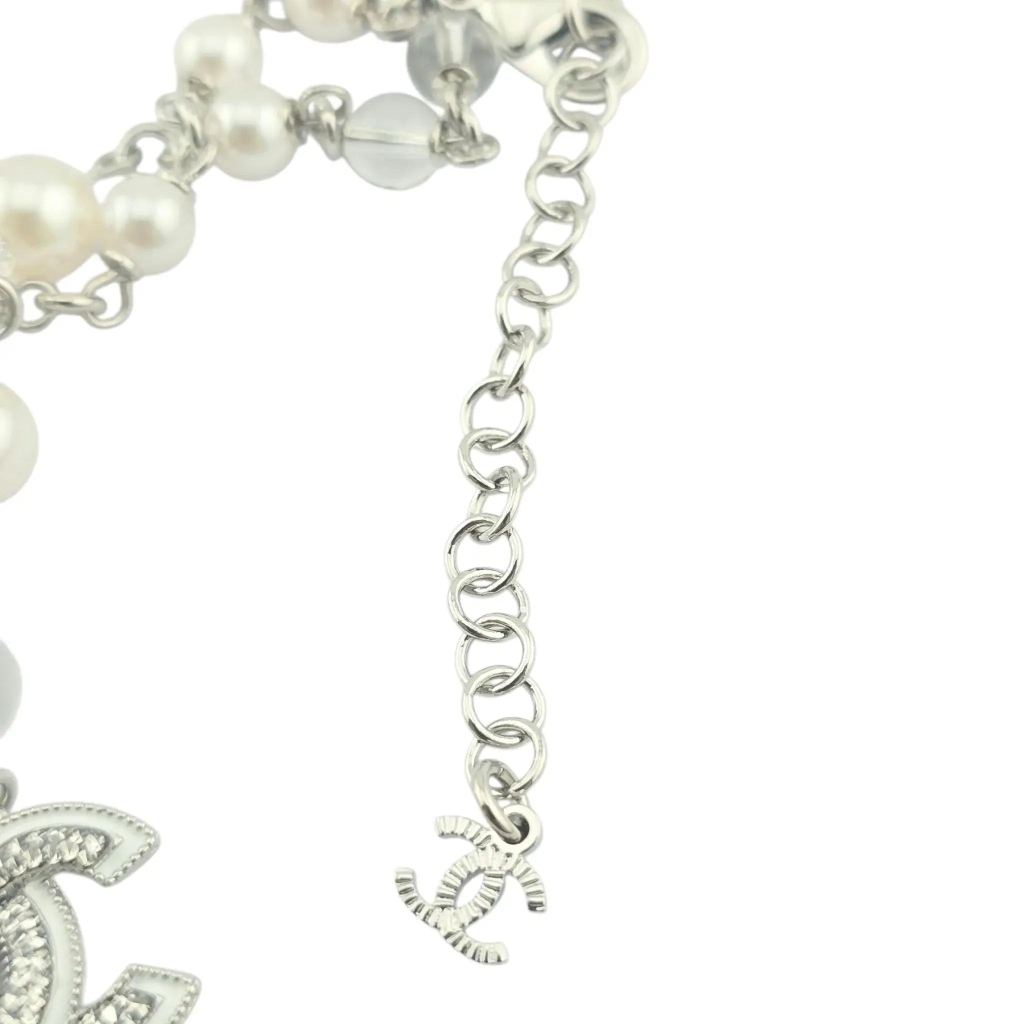 Chanel CC Faux Pearl Long Necklace 2025 CHANEL