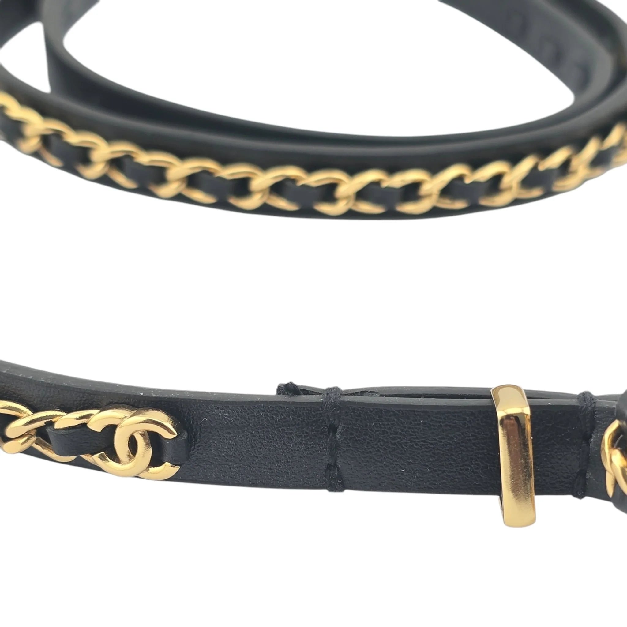 Chanel CC A22 Bow Chain Belt CHANEL