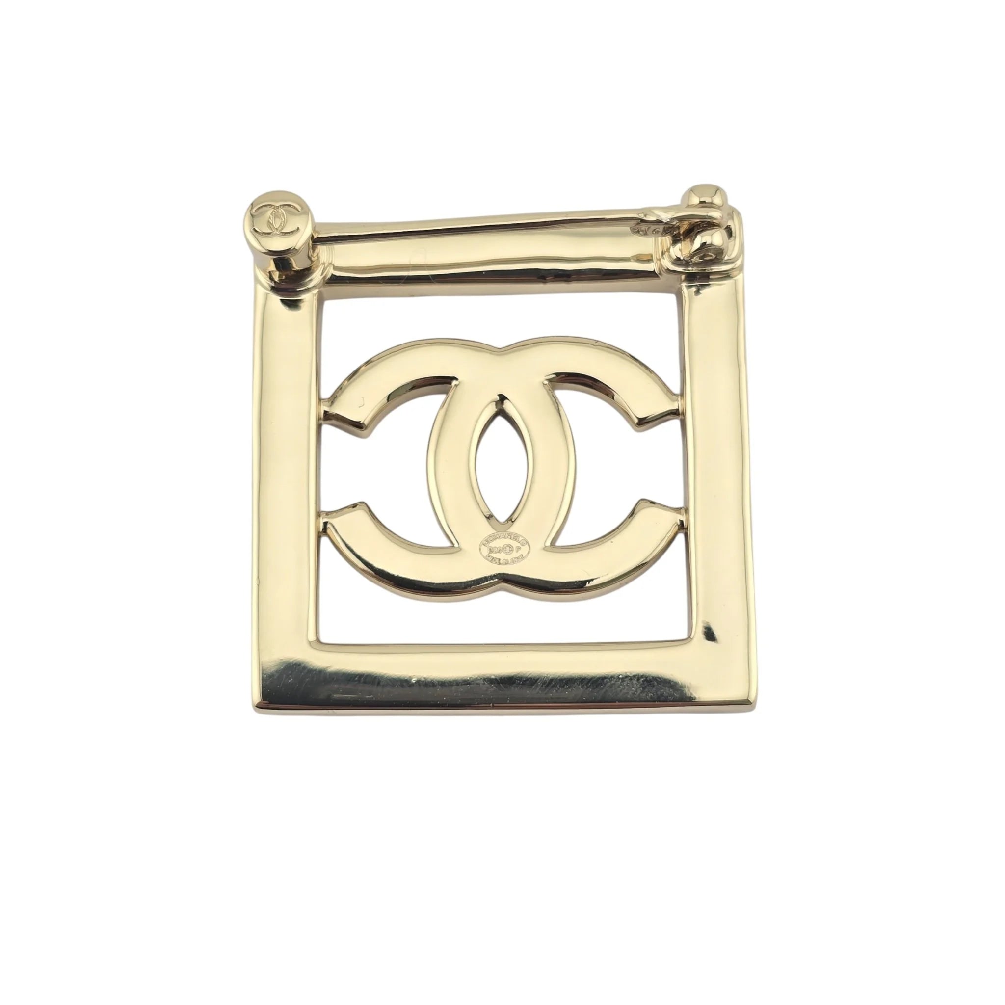 Chanel CC Square Crystal Brooch 2025 CHANEL