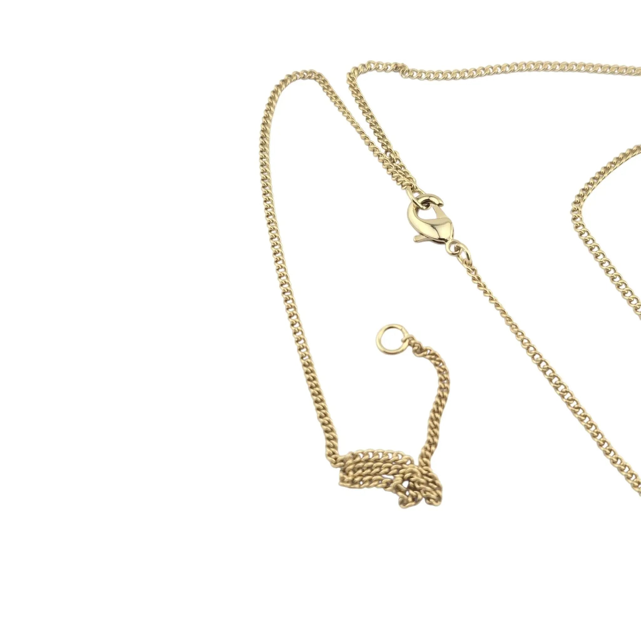 Chanel CC Heart Pendant Necklace 2024 CHANEL
