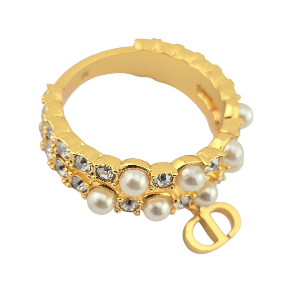 Christian Dior Petit CD Treasure Ring DIOR