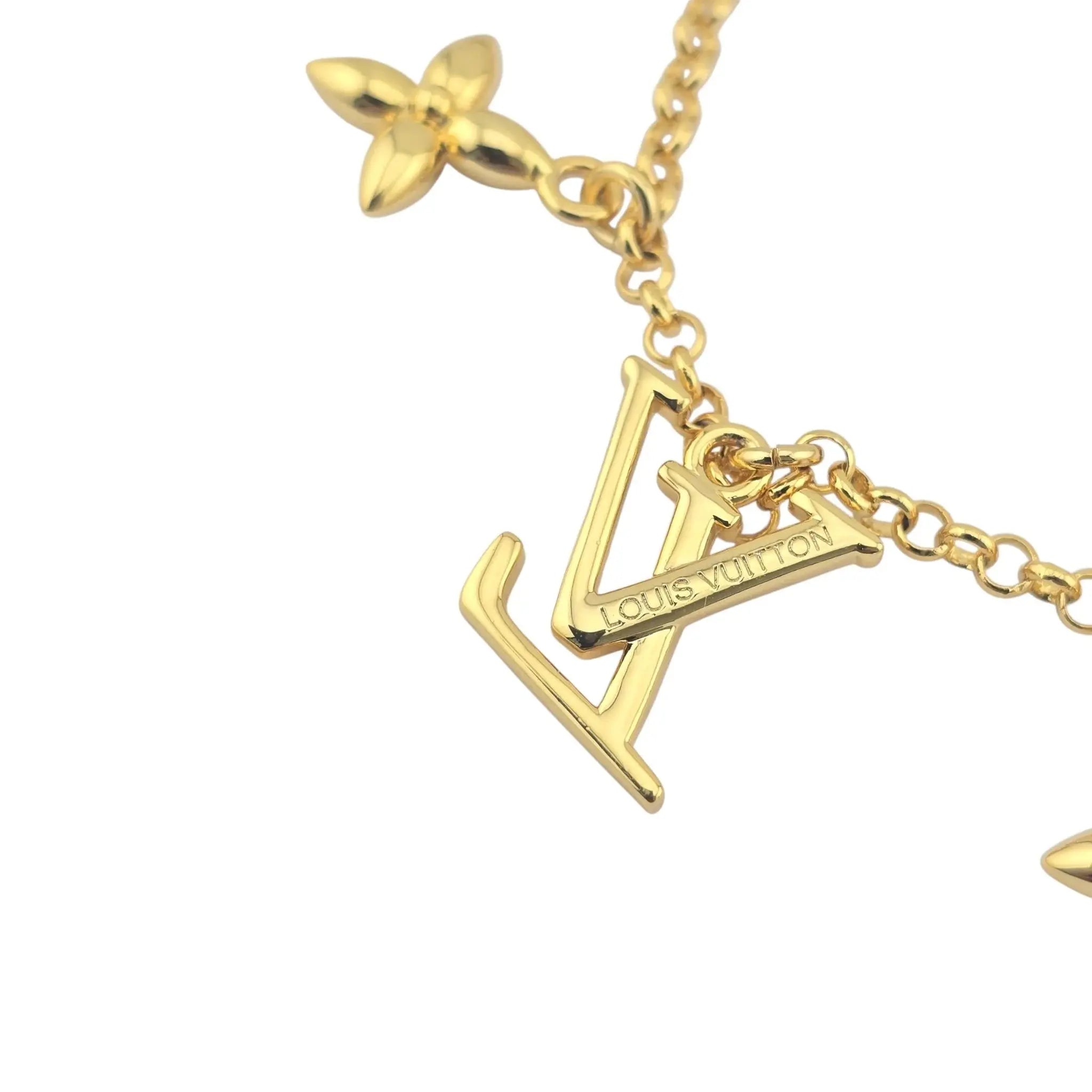 Louis Vuitton LV Iconic Charms Gold Bracelet LOUIS VUITTON